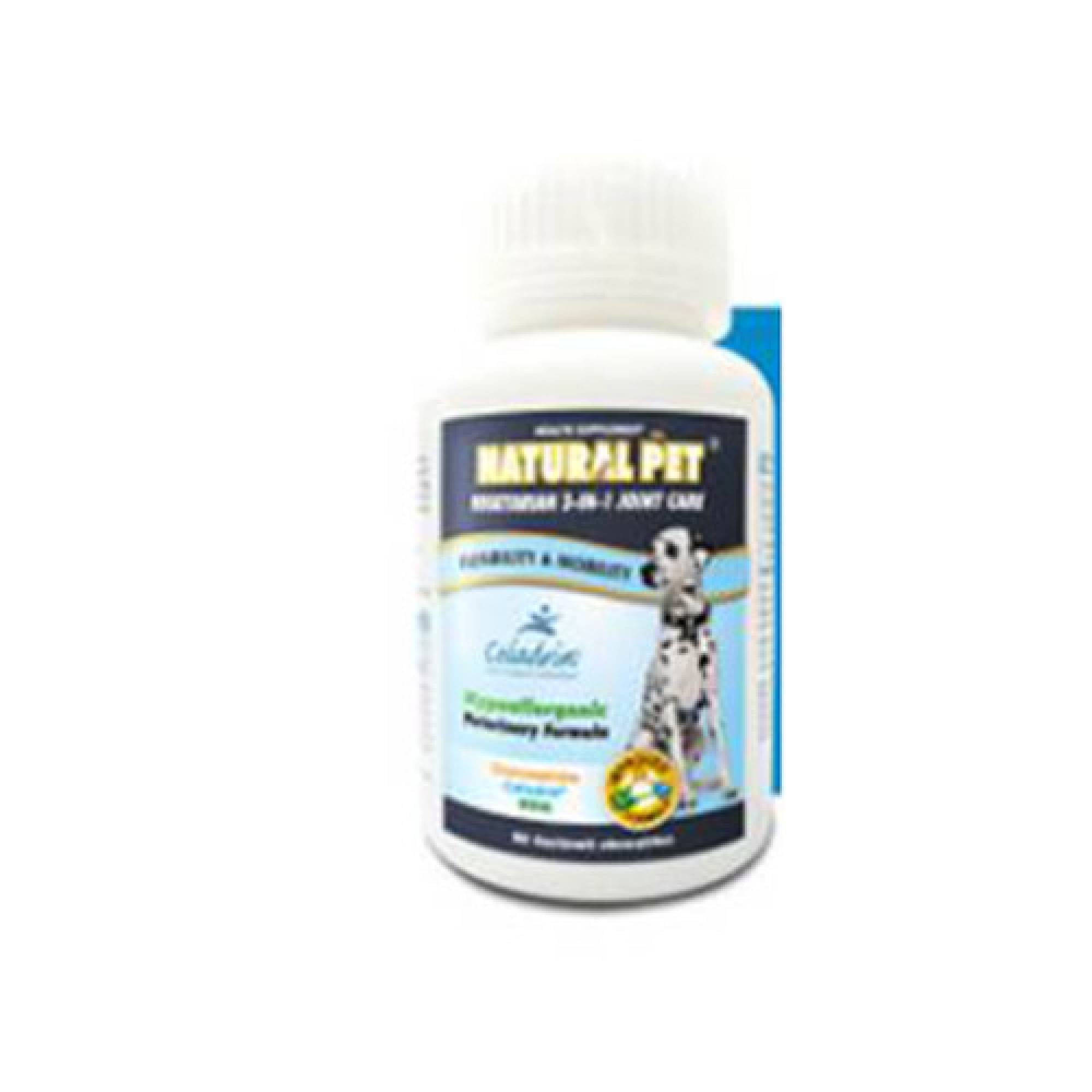 Natural Pet - Vegetarian 3 in 1 Joint Care 60 TabletsSuperpets Trading