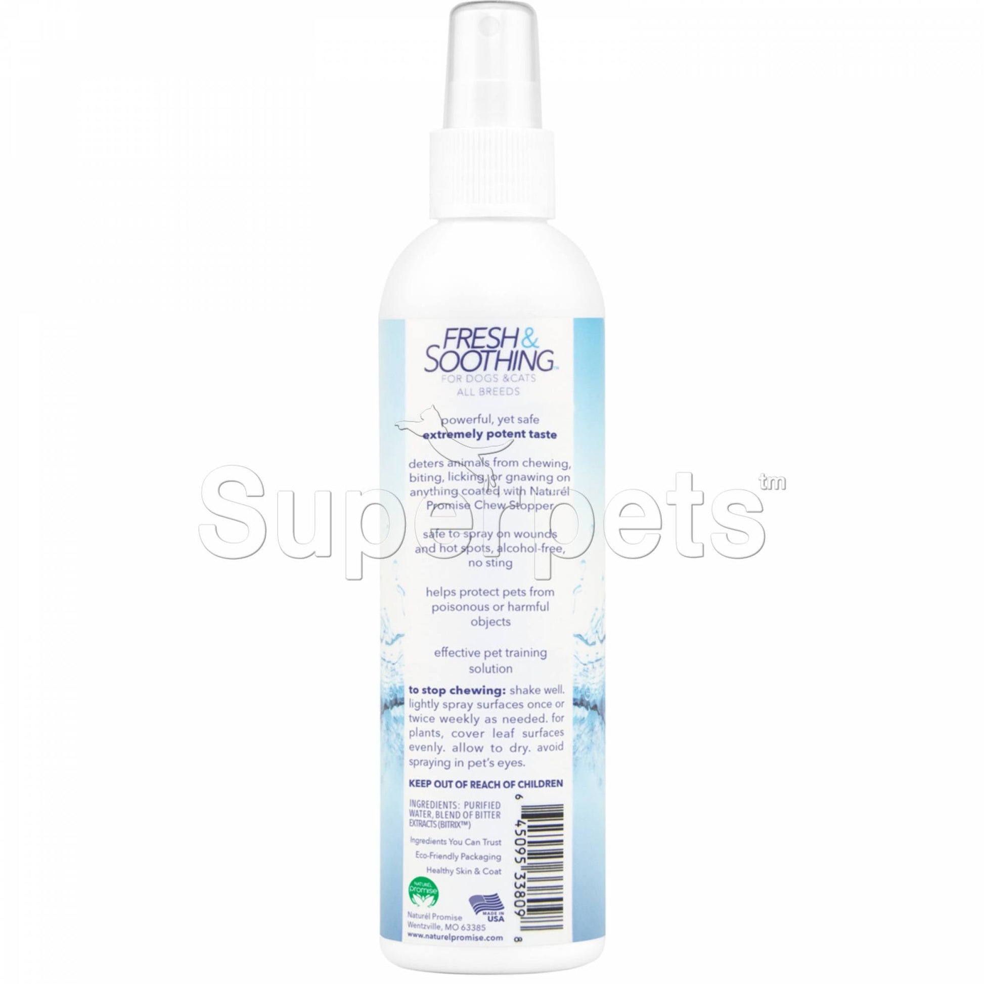 Naturel Promise Fresh & Soothing Chew Stopper 8oz (236ml)Superpets Trading