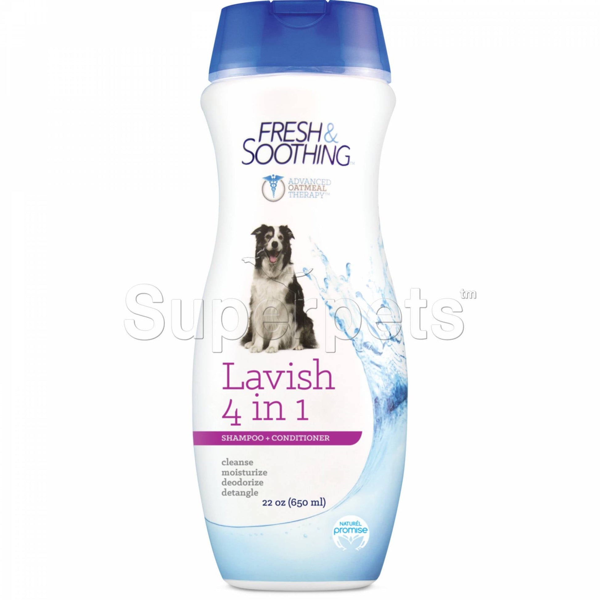 Naturel Promise Fresh & Soothing Lavish 4-in-1 Shampoo + Conditioner 22oz (650ml)DogsSuperpets Trading