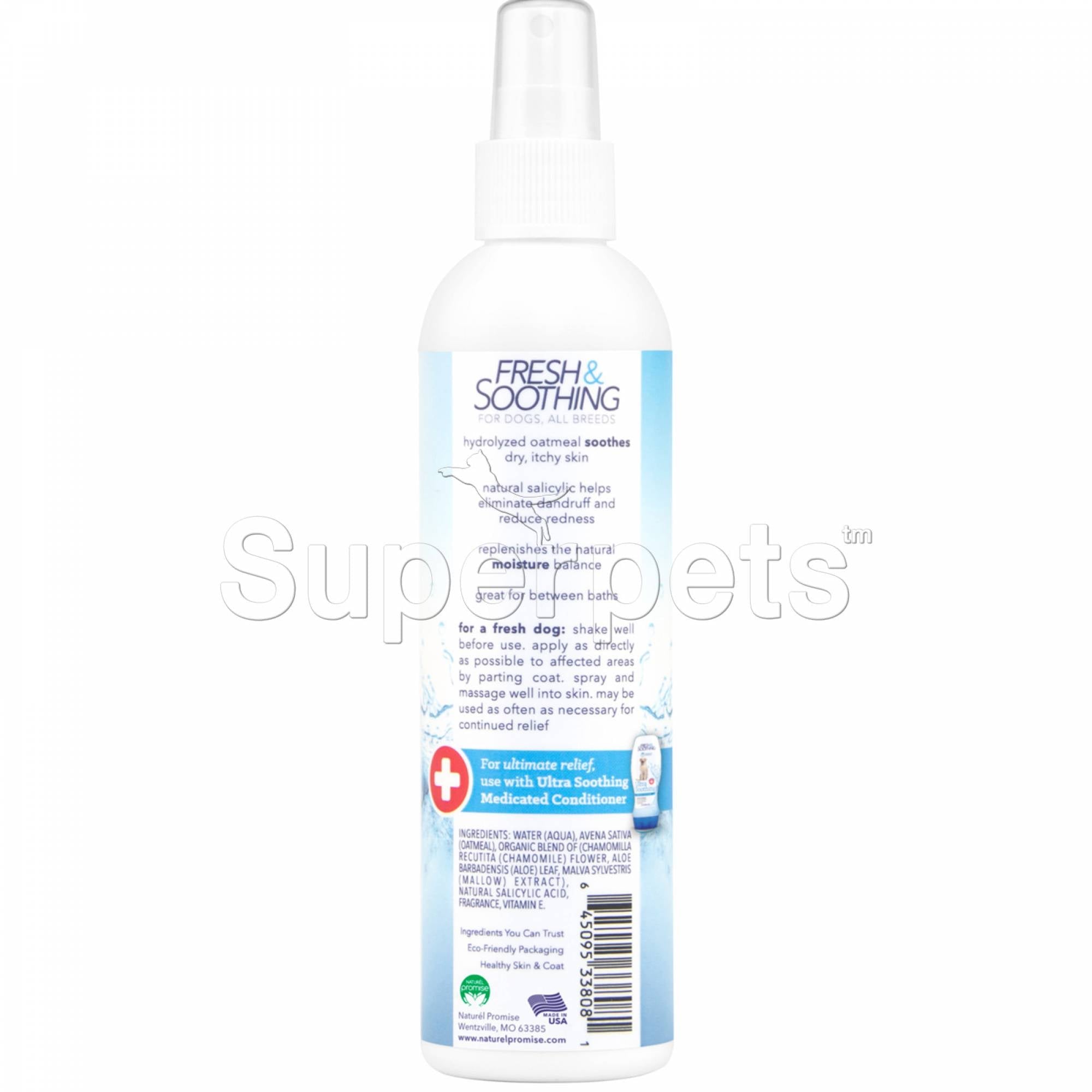 Naturel Promise Fresh & Soothing Oatmeal Itch Relief 8oz (236ml)Superpets Trading