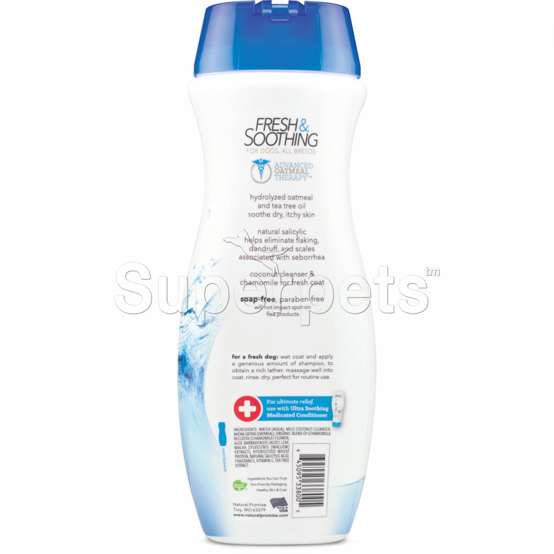 Naturel Promise Fresh & Soothing Oatmeal Itch Relief Shampoo 22oz (650ml)DogsSuperpets Trading