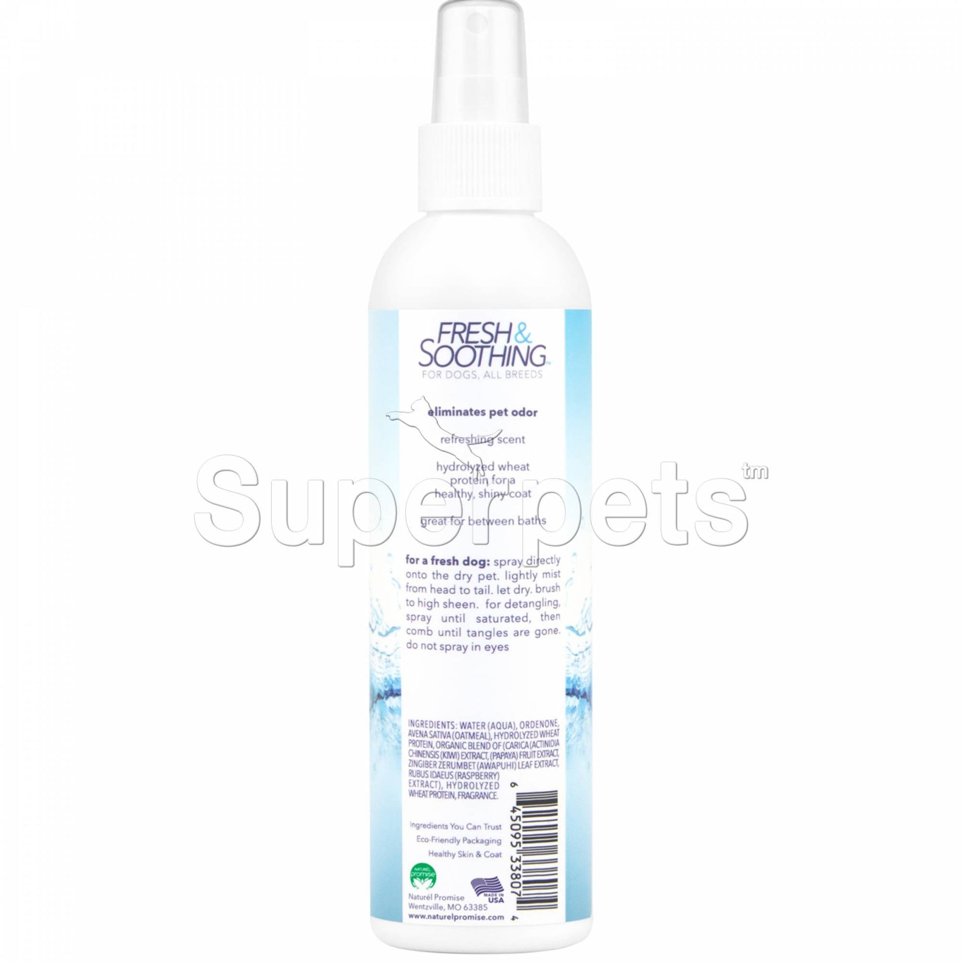 Naturel Promise Fresh & Soothing ReFresh Spray 8oz (236ml)Superpets Trading