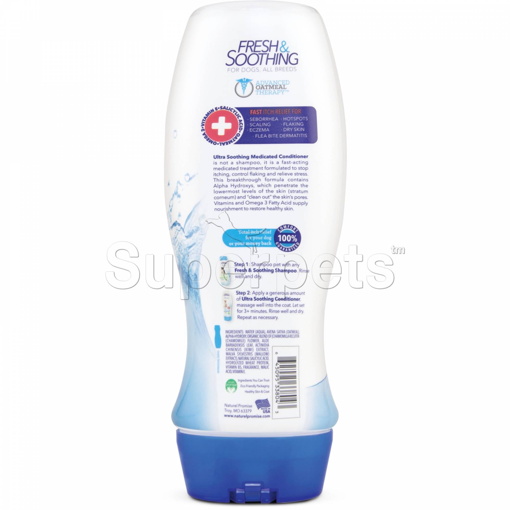 Naturel Promise Fresh & Soothing Ultra Soothing Treatment Conditioner 22oz (650ml)Superpets Trading