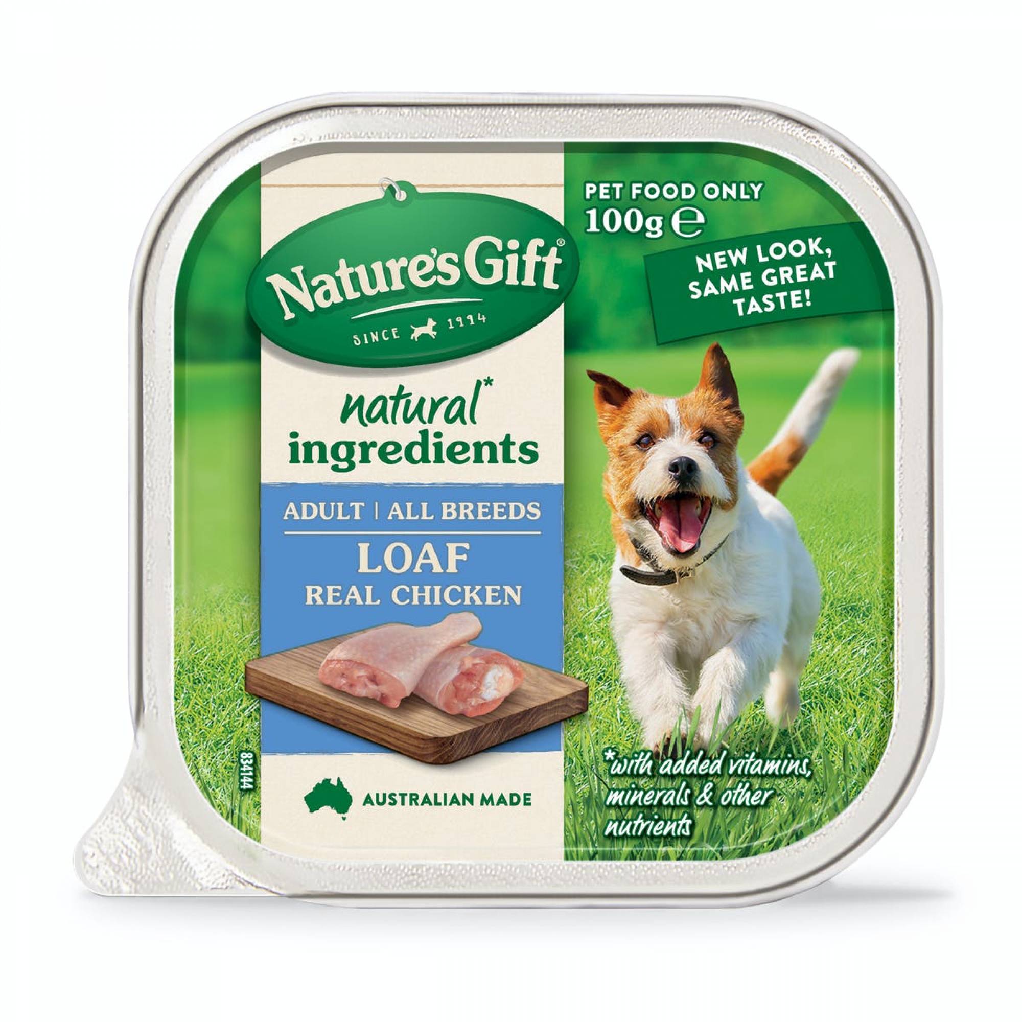 Nature's Gift - Gourmet - Loaf Style Real Chicken 100gDogsSuperpets Trading