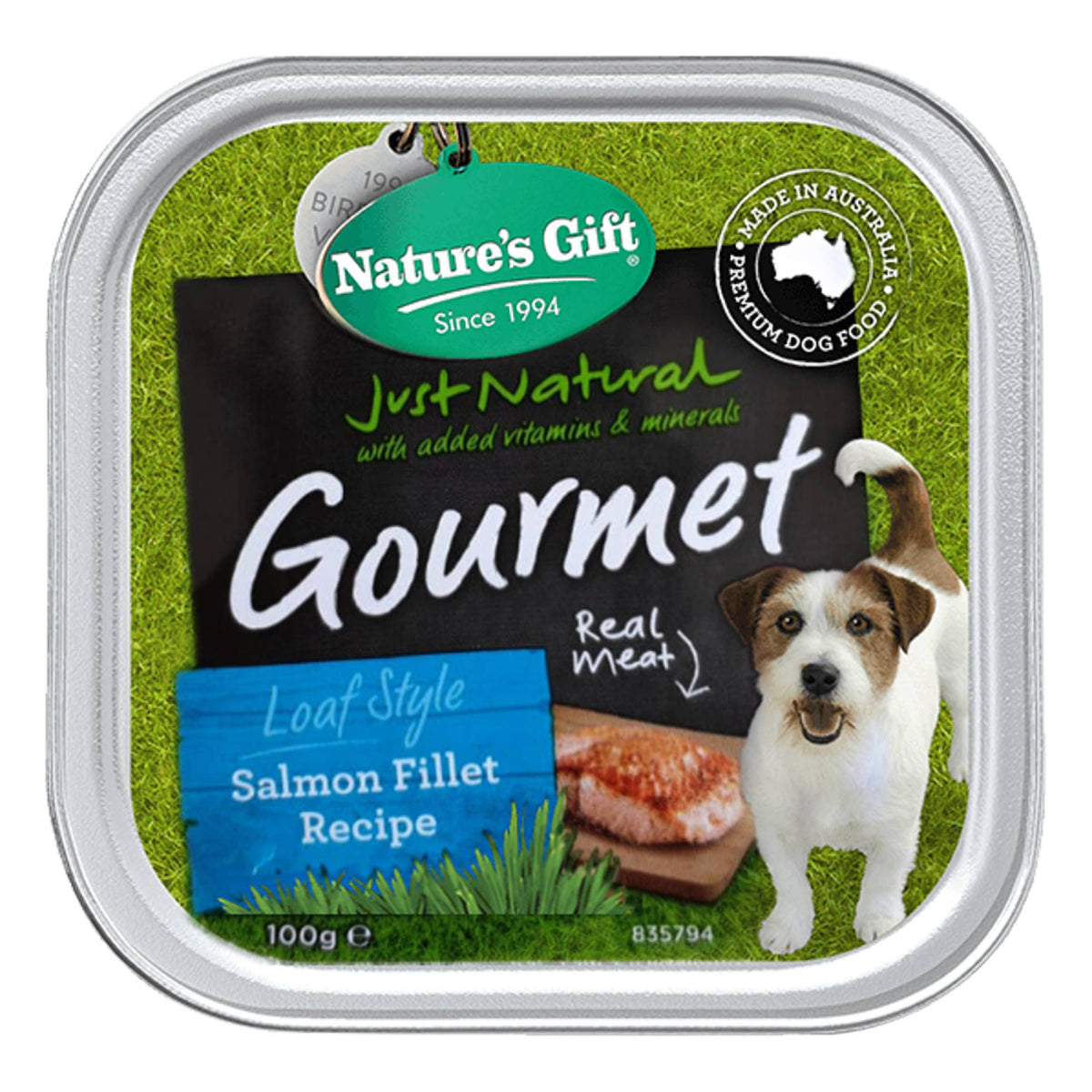 Nature's Gift - Gourmet - Loaf Style Salmon Fillet 100gSuperpets Trading