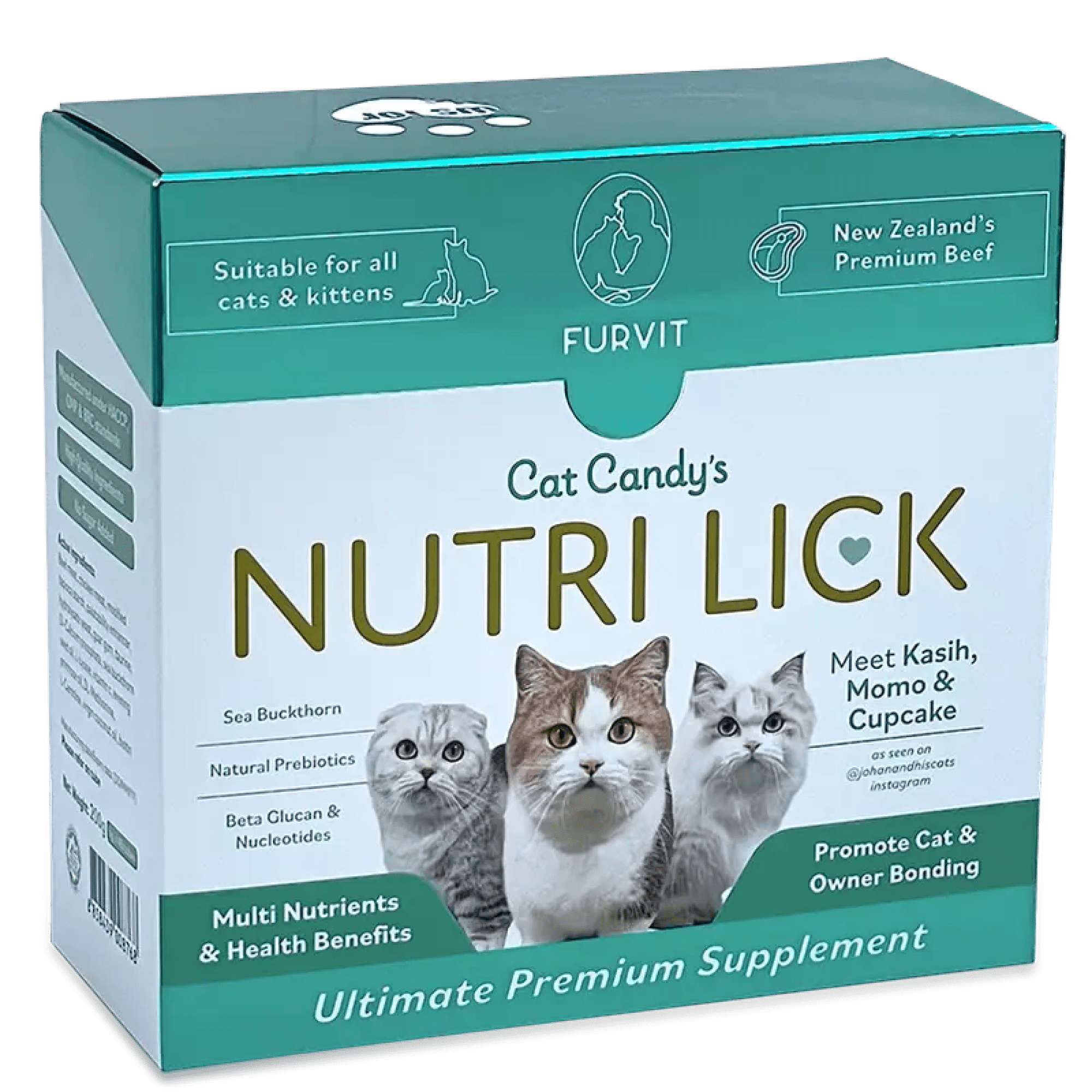 NutriLick Fruvit Cat Candy Supplement - BeefCatsSuperpets Trading
