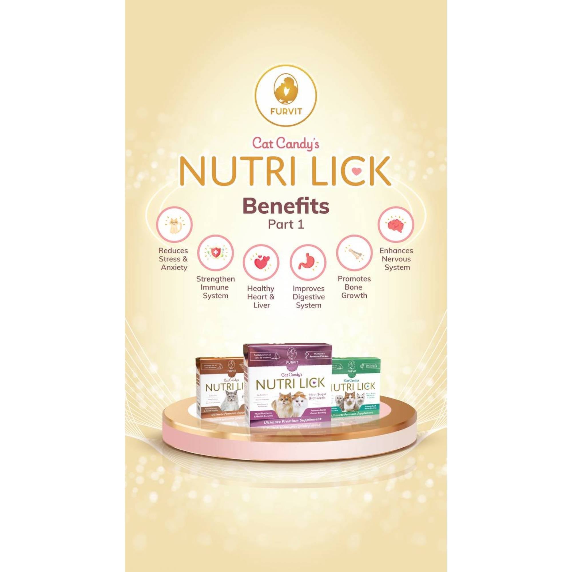 NutriLick Fruvit Cat Candy Supplement - ChickenCatsSuperpets Trading