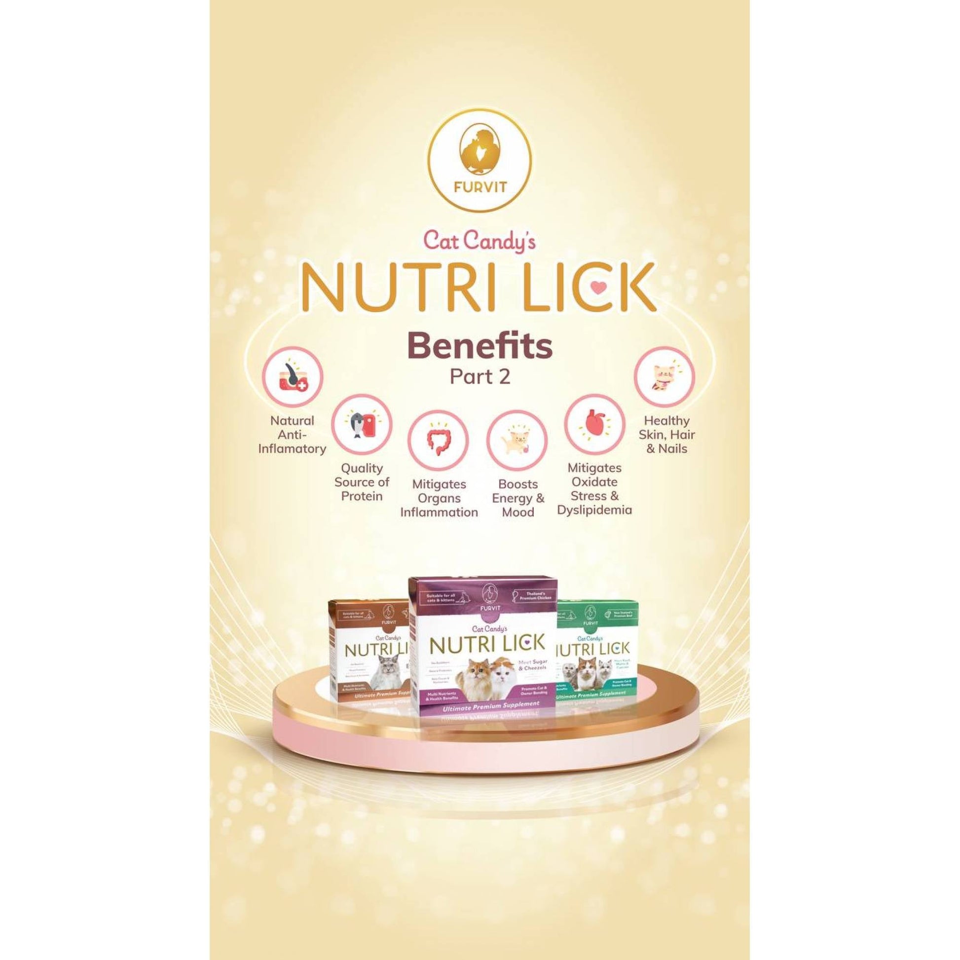 NutriLick Fruvit Cat Candy Supplement - ChickenCatsSuperpets Trading