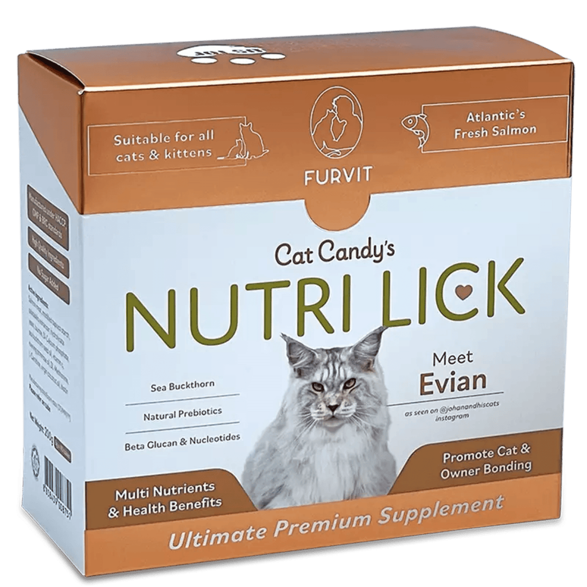 NutriLick Fruvit Cat Candy Supplement - SalmonSuperpets Trading