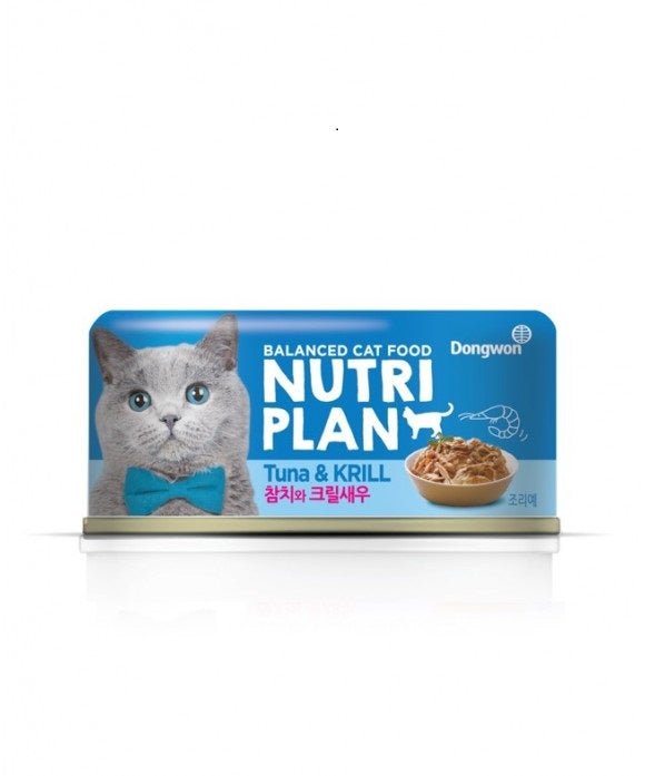 NUTRIPLAN BALANCED PREMIUM CAT FOOD TUNA & Krill 160GCatsSuperpets Trading