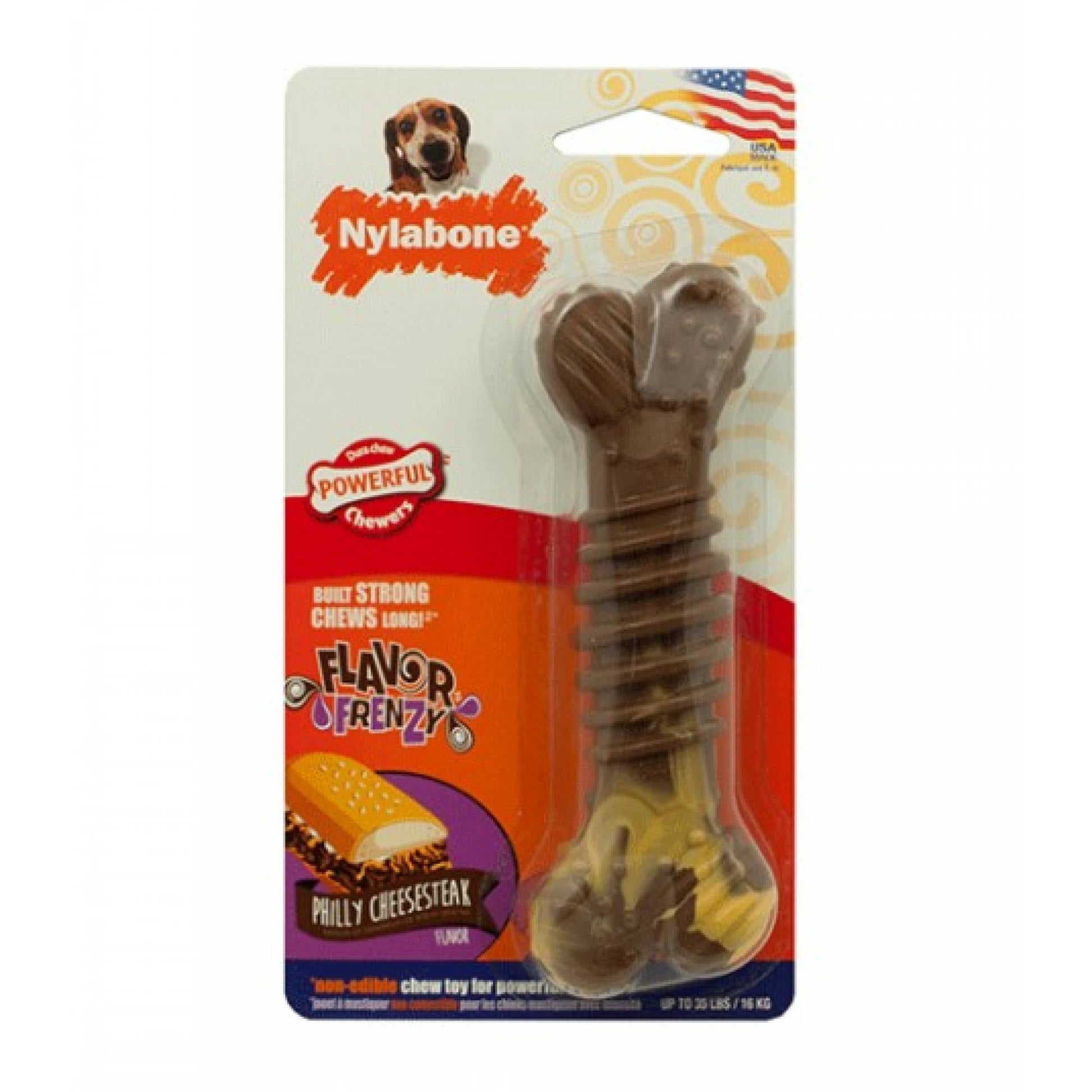 Nylabone - Dura Chew Texture Philly Cheesesteak - Wolf (CS103P)DogsSuperpets Trading