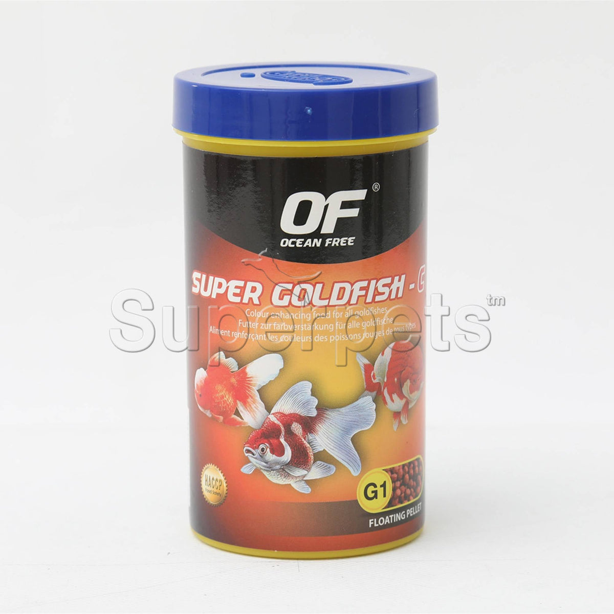 Ocean Free FF446 - Super Goldfish Colour Enhancer G1 Floating Pellet 280ml (120g)Superpets Trading