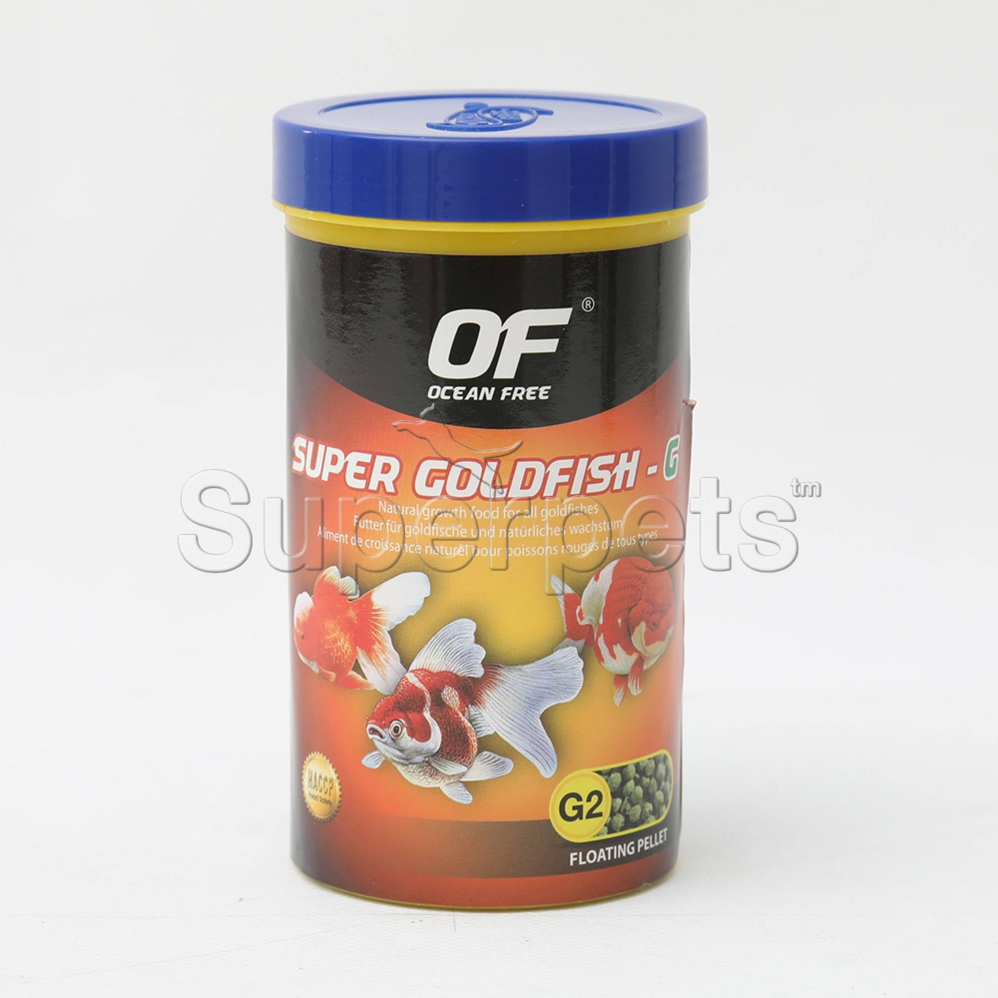 Ocean Free FF447 - Super Goldfish Natural Growth G2 Floating Pellet 280ml (120g)Superpets Trading