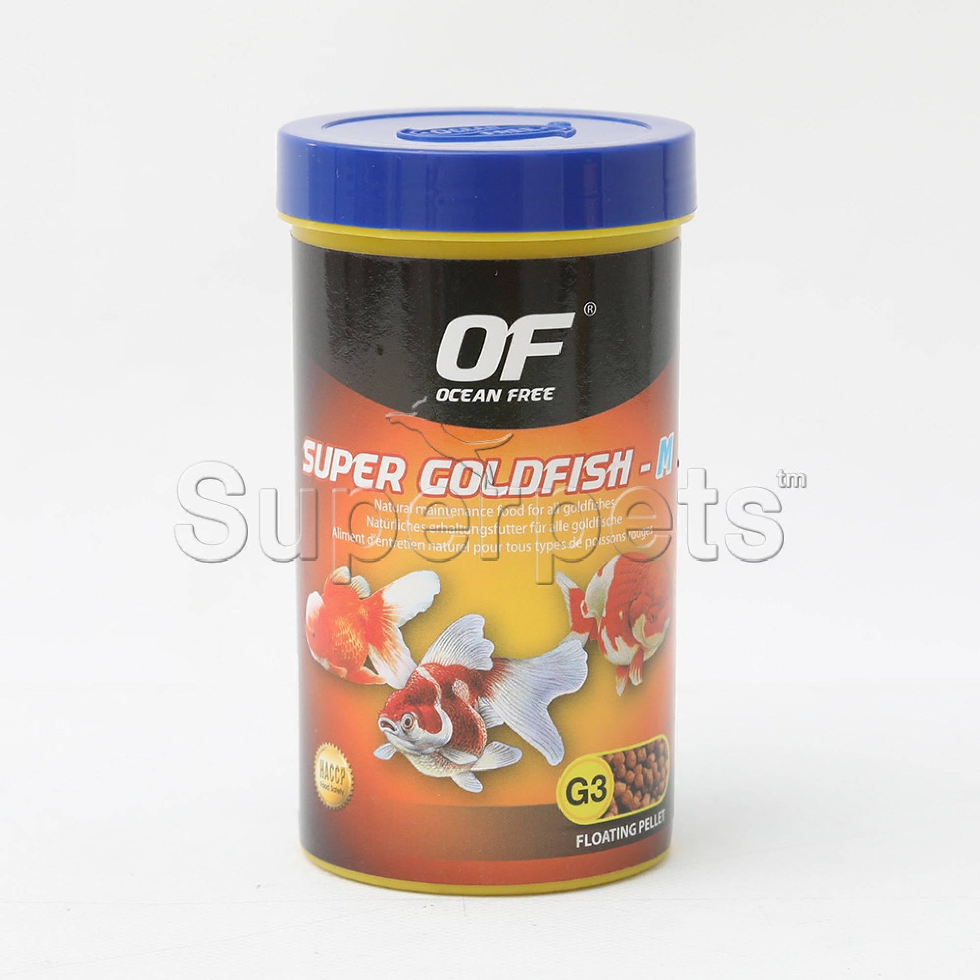 Ocean Free FF448 - Super Goldfish Natural Maintenance G3 Floating Pellet 280ml (120g)Superpets Trading