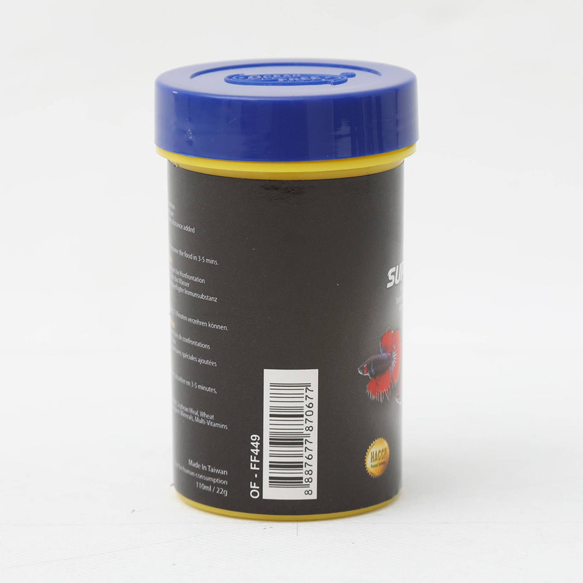 Ocean Free FF449 - Super Betta S4 Flakes 110ml (22g)Superpets Trading