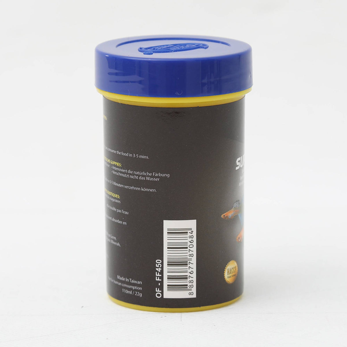 Ocean Free FF450 - Super Guppy S1 Flakes 110ml (22g)Superpets Trading