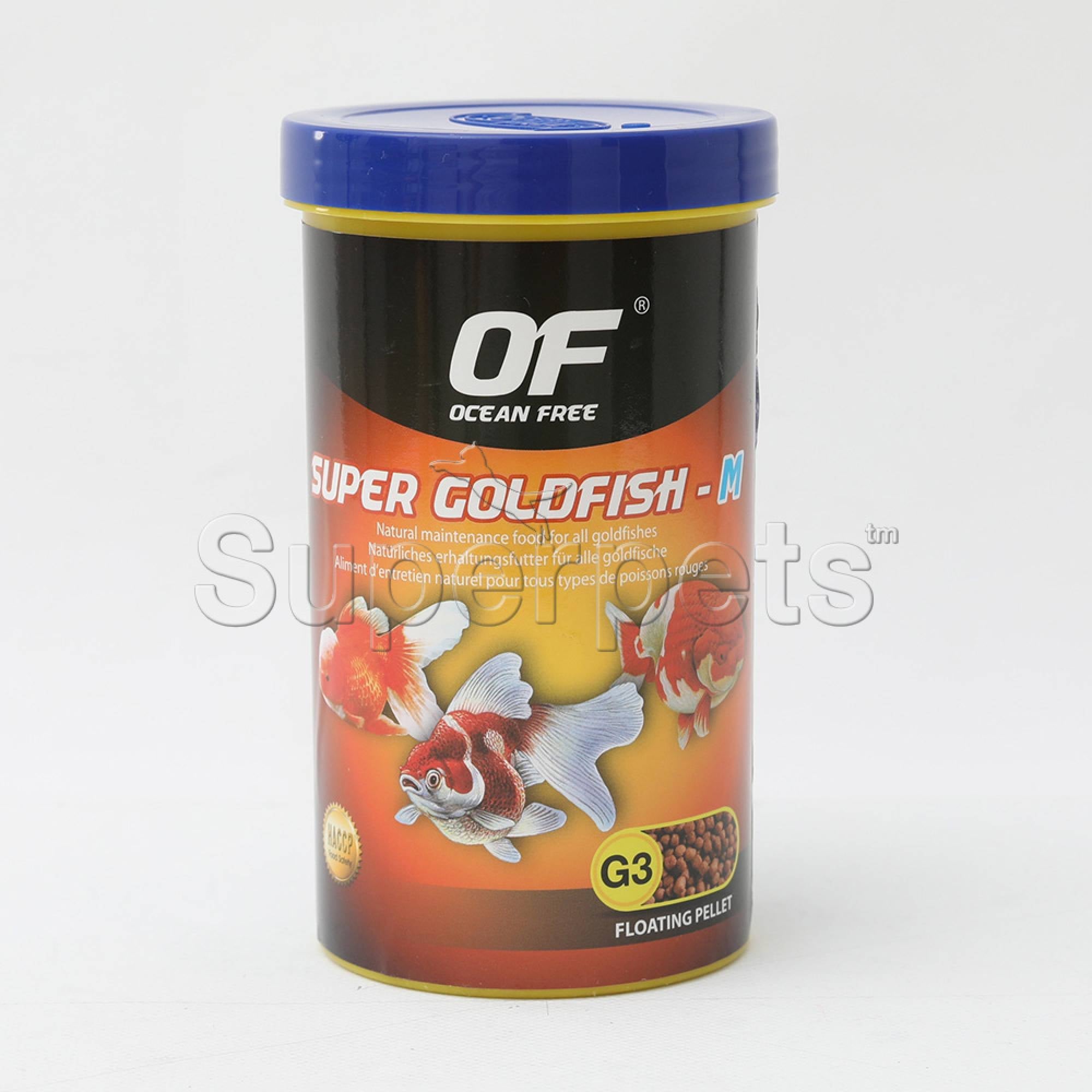 Ocean Free FF531 - Super Goldfish Natural Maintenance G3 Floating Pellet 550ml (260g)Superpets Trading