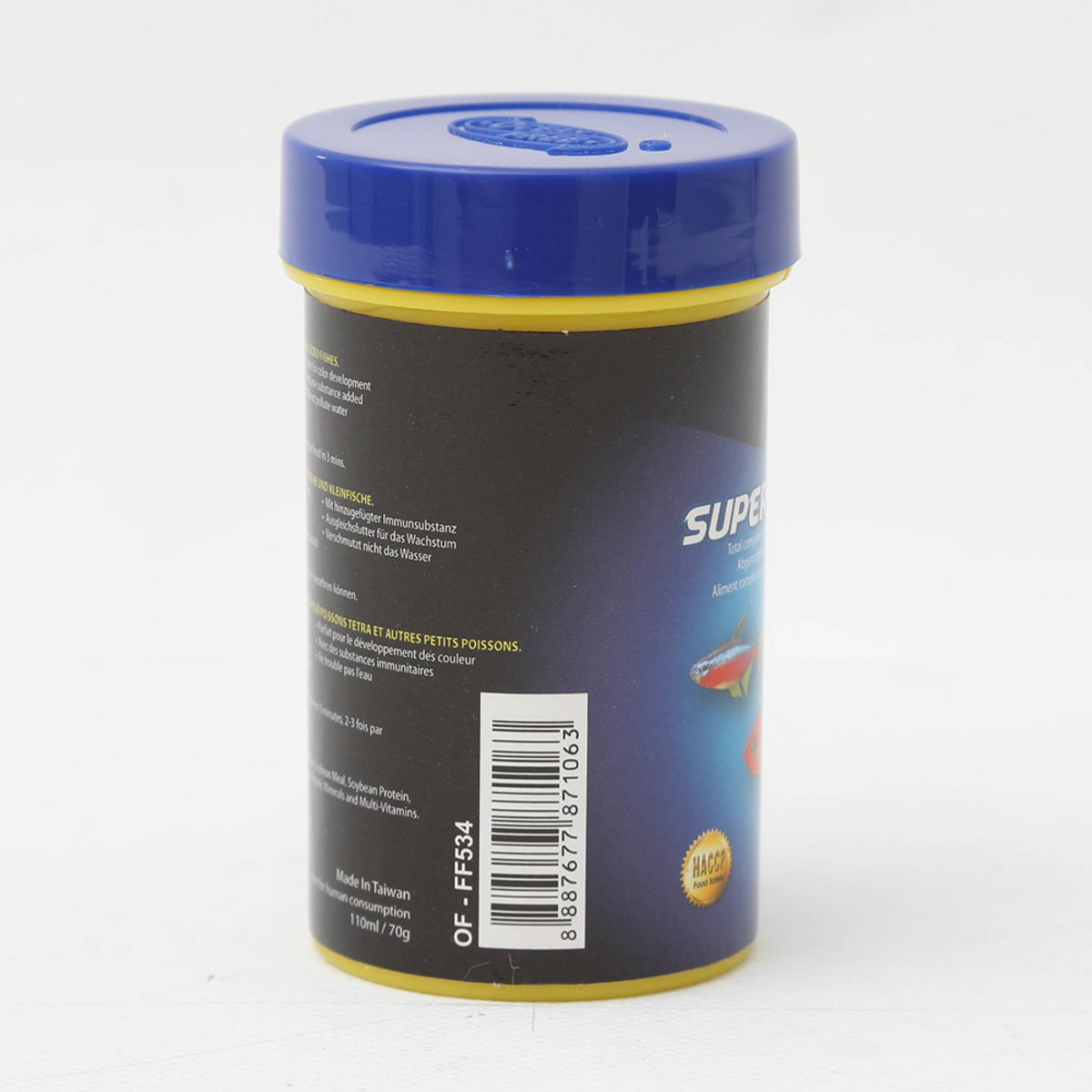 Ocean Free FF534 - Super Miniature T6 Micro Granules 110ml (70g)Superpets Trading