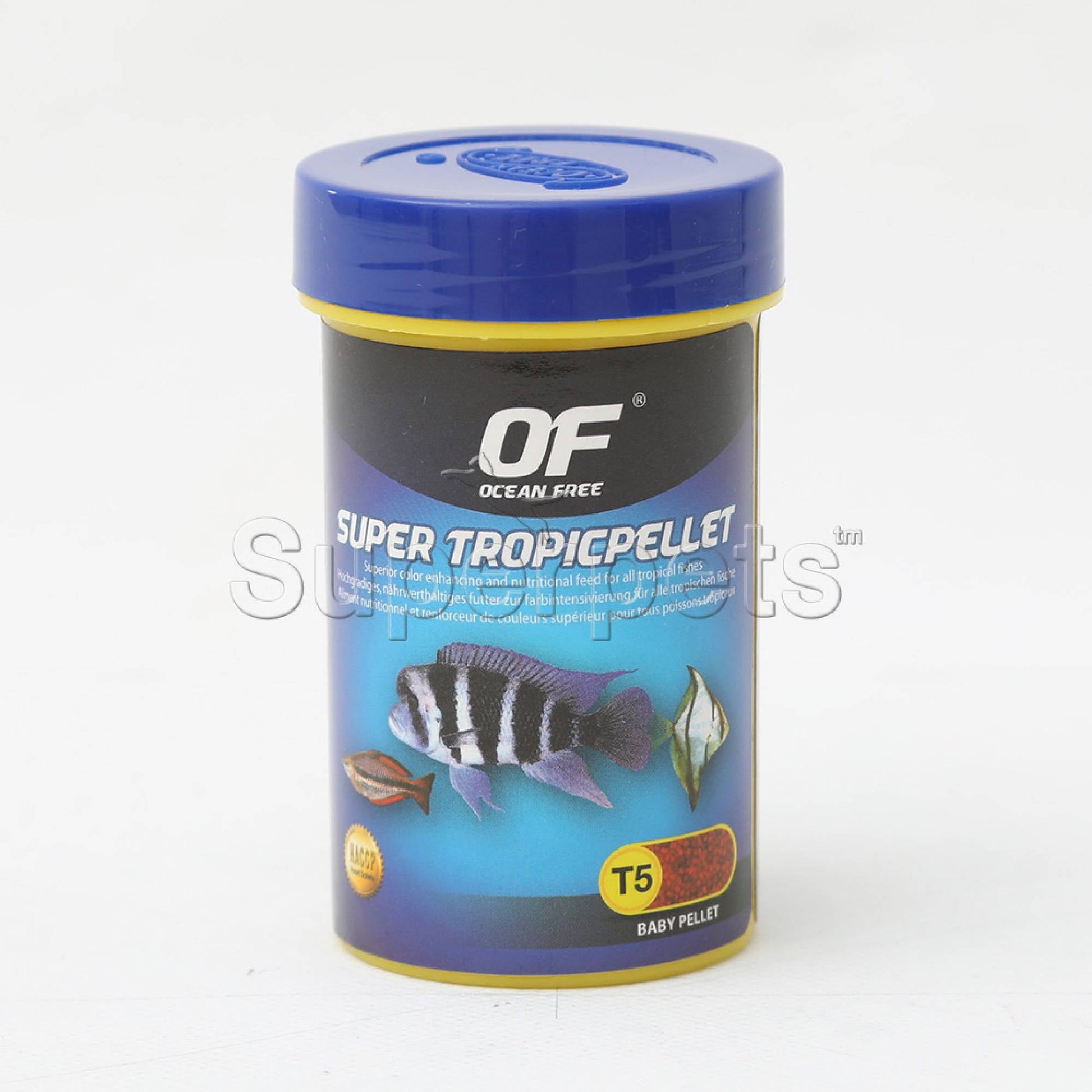 Ocean Free FF543 - Super Tropicpellet T5 Baby Pellet 110ml (60g)Superpets Trading