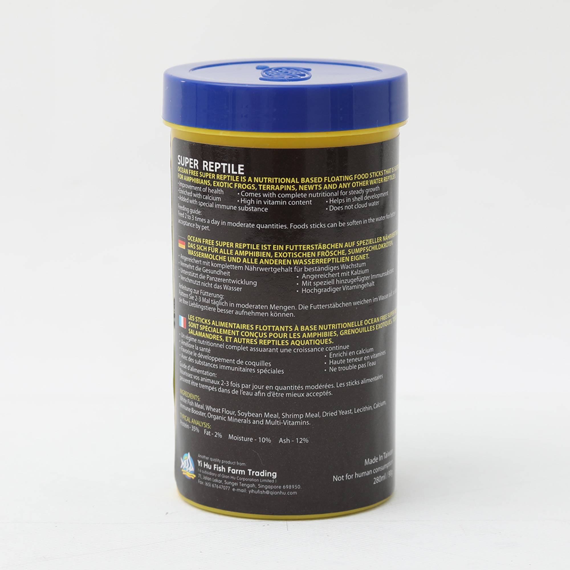 Ocean Free PD343 - Super Reptile 280ml (90g)Superpets Trading