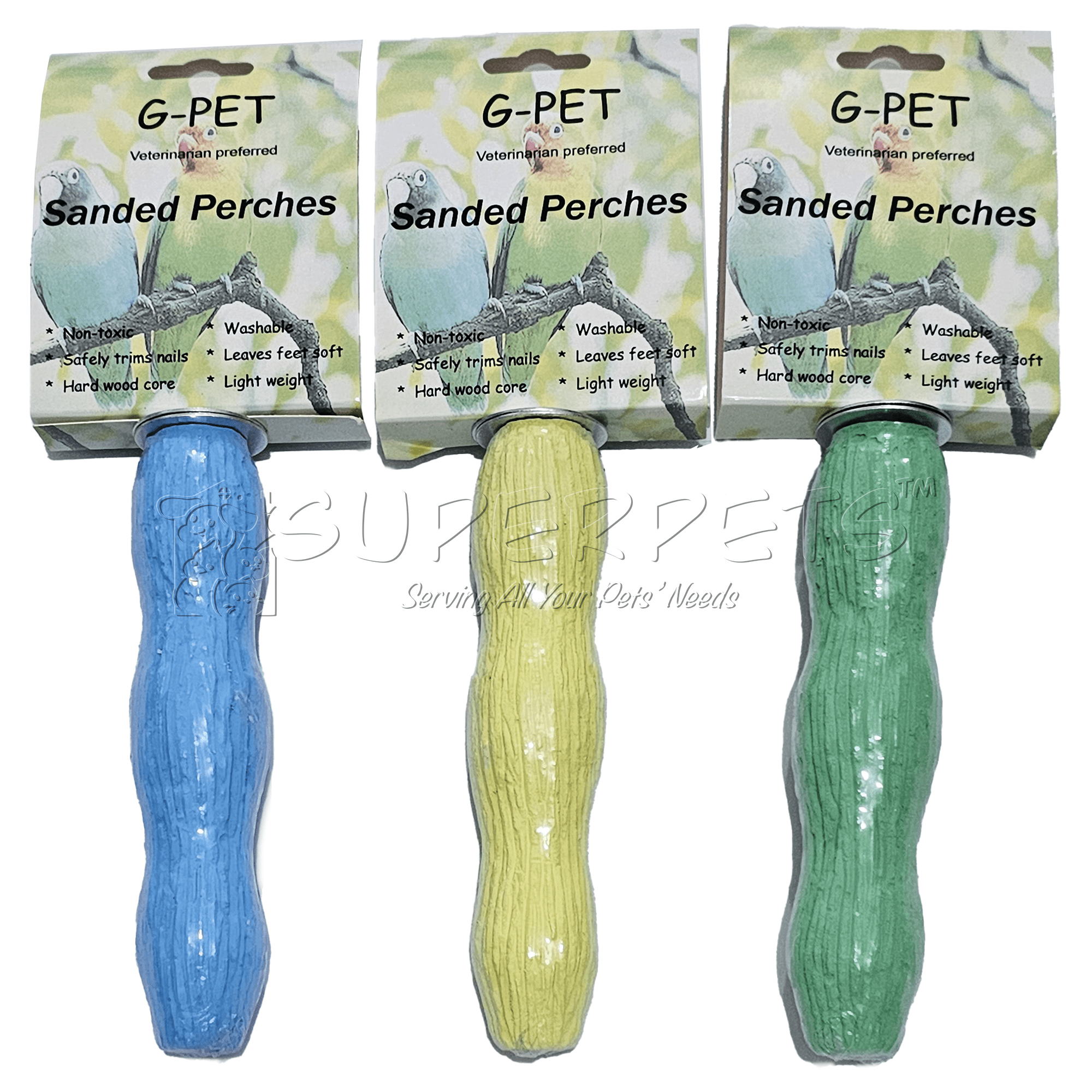 OPSP 7643 - Groud Shaped Calcium Perch 3.8x17cmSuperpets Trading
