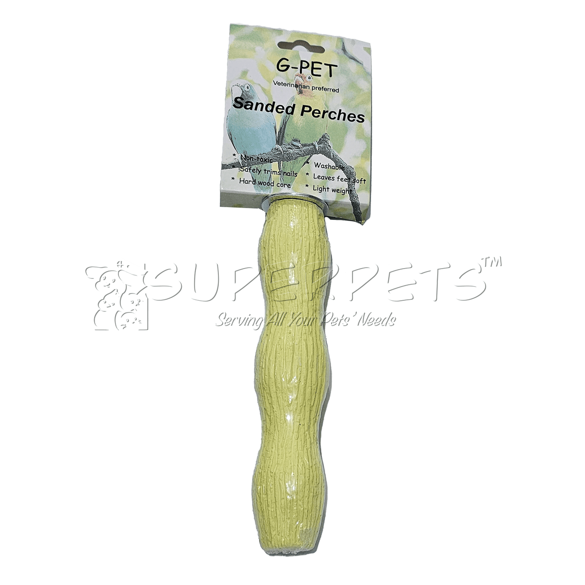 OPSP 7644 - Groud Shaped Calcium Perch 4.5x21cmSuperpets Trading