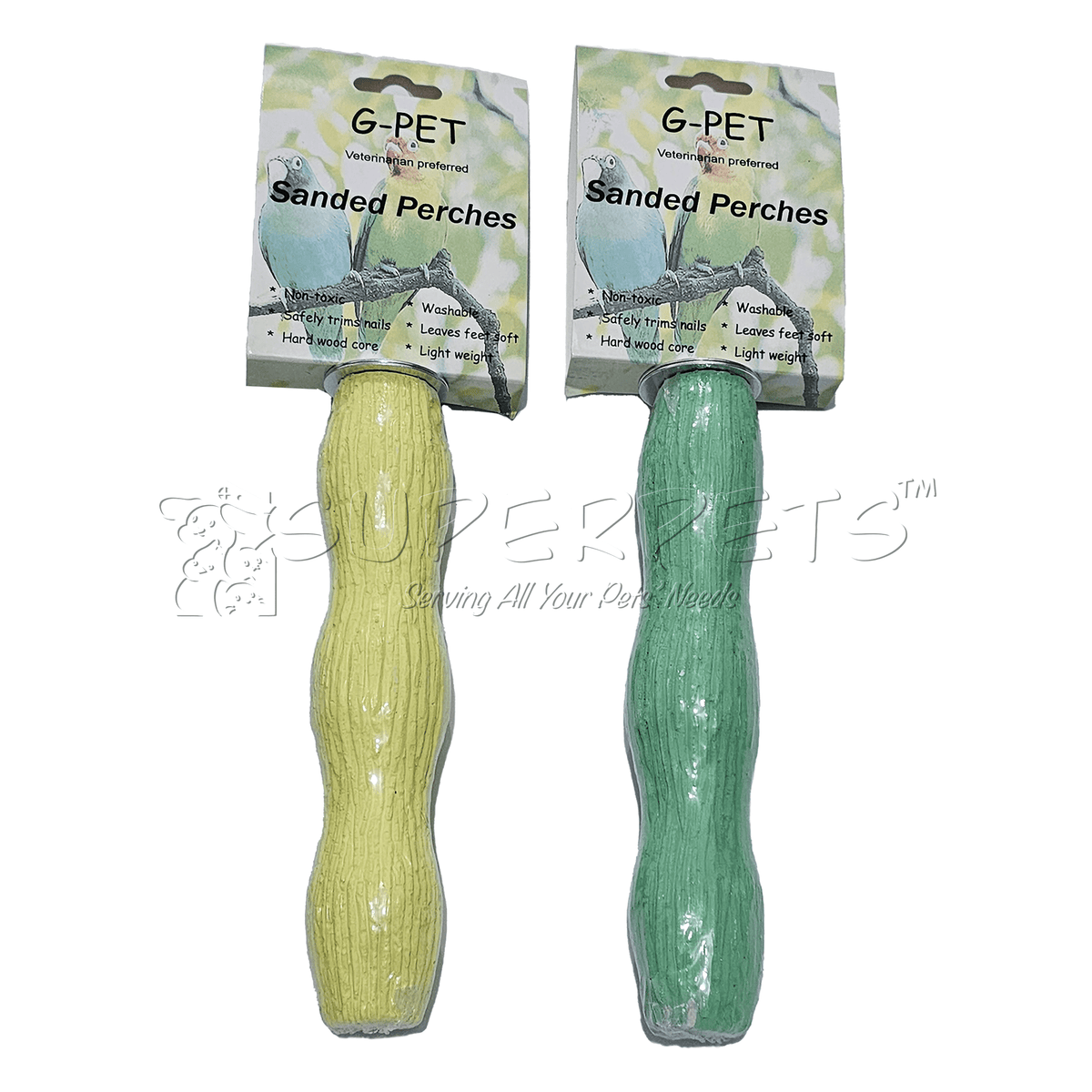 OPSP 7644 - Groud Shaped Calcium Perch 4.5x21cmSuperpets Trading