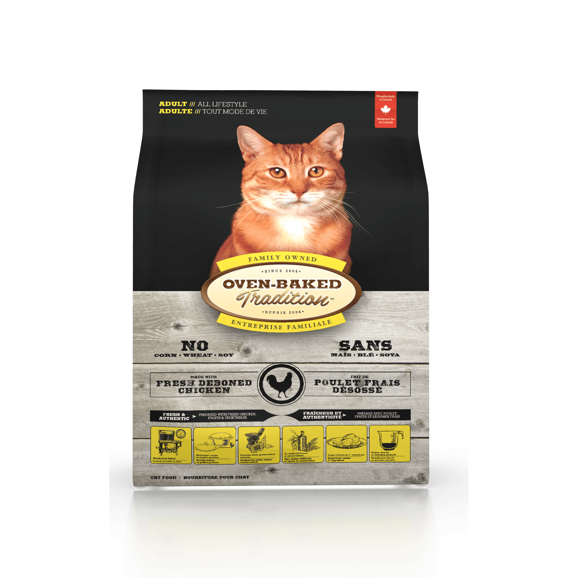 Oven Baked Tradition - Adult Cat - Chicken 2.5lb/1.13kgSuperpets Trading