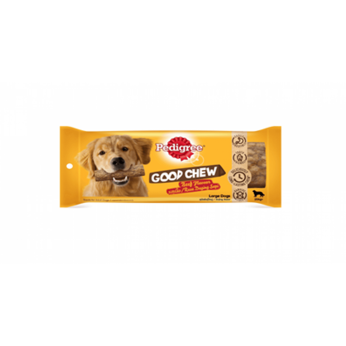 PEDIGREE - Good Chew Large (>25kg) - Beef Flavour 138gSuperpets Trading