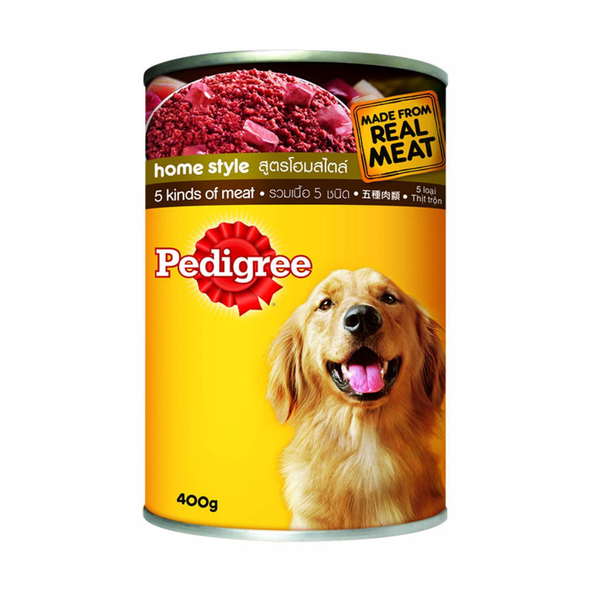 Pedigree - Home Style Dog Food - 5 Kinds of Meat 400gDogsSuperpets Trading
