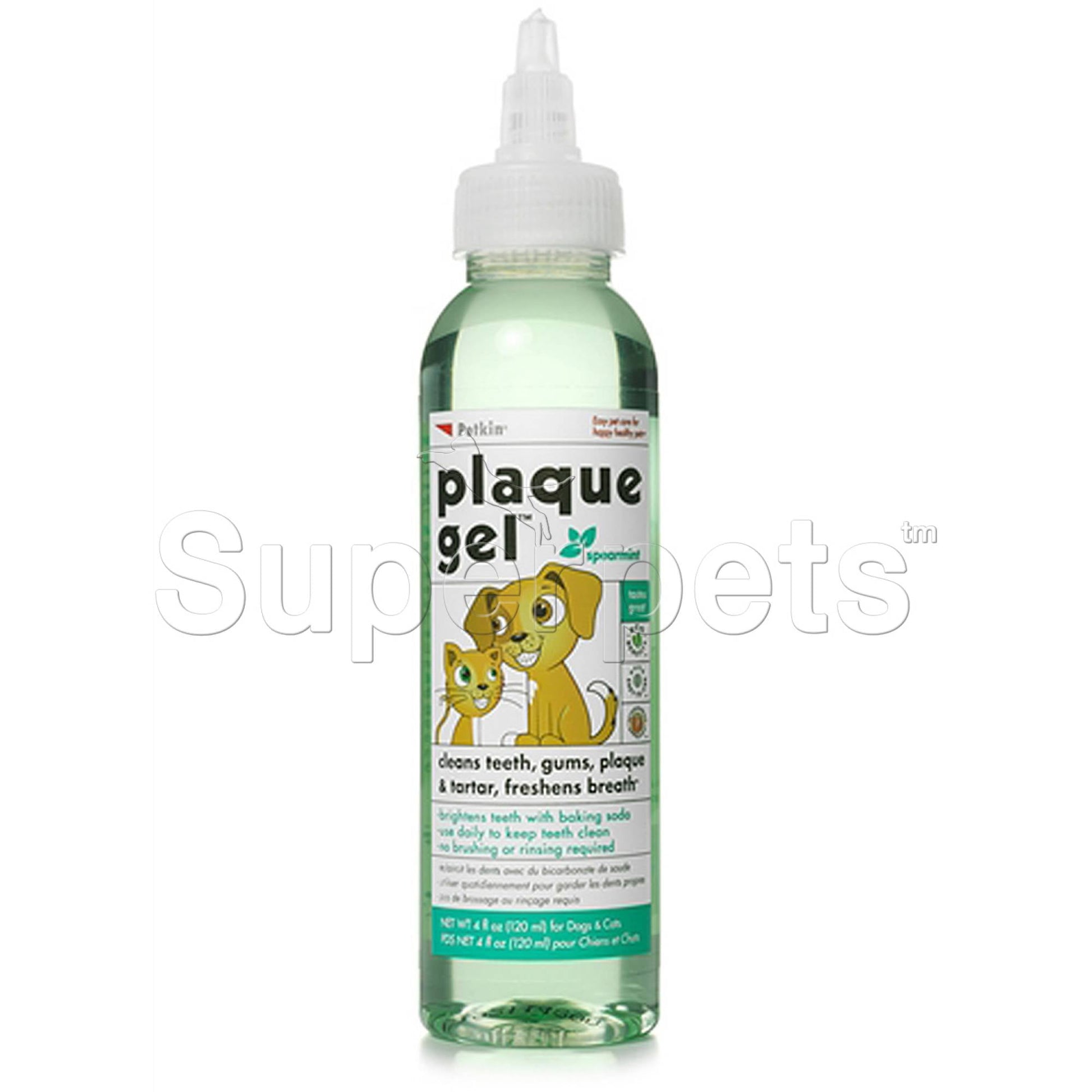 Petkin Plaque Gel 4oz (120ml)Superpets Trading