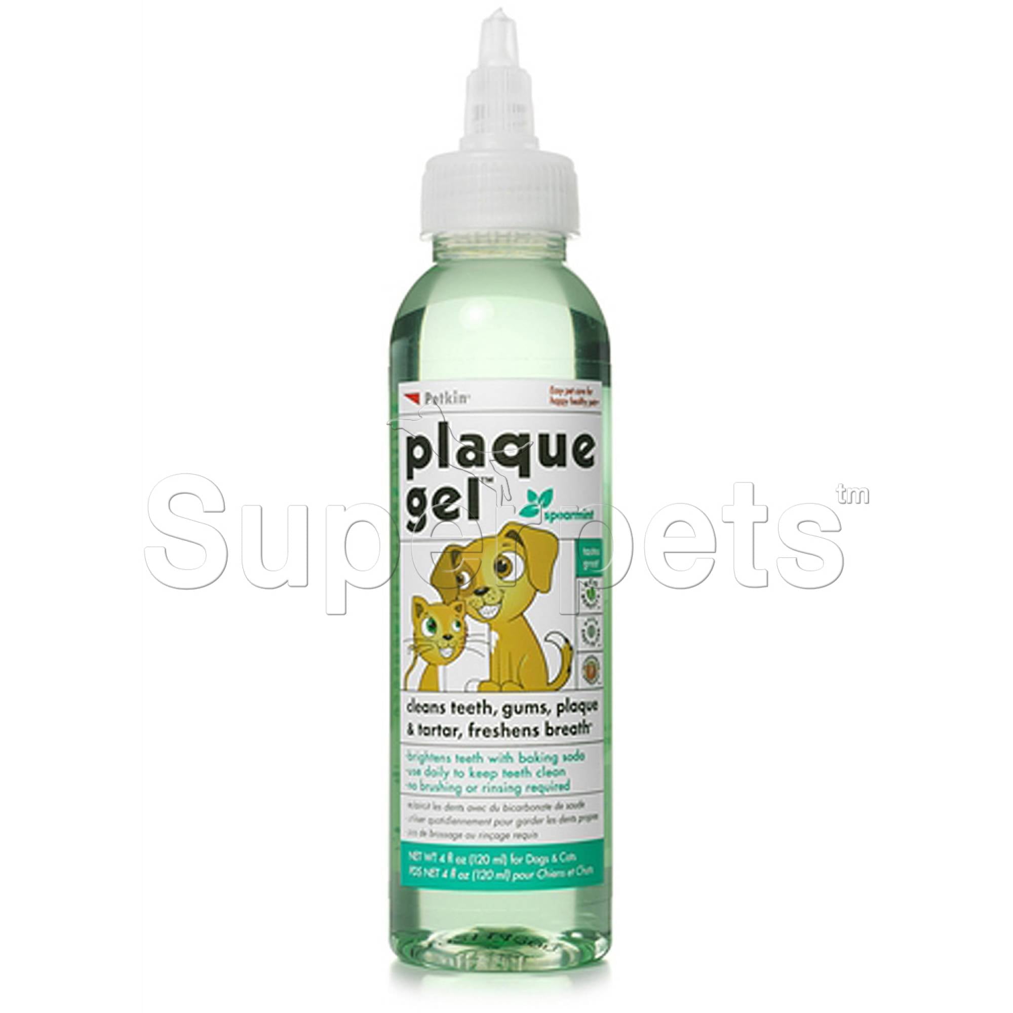 Petkin Plaque Gel 4oz (120ml)Superpets Trading