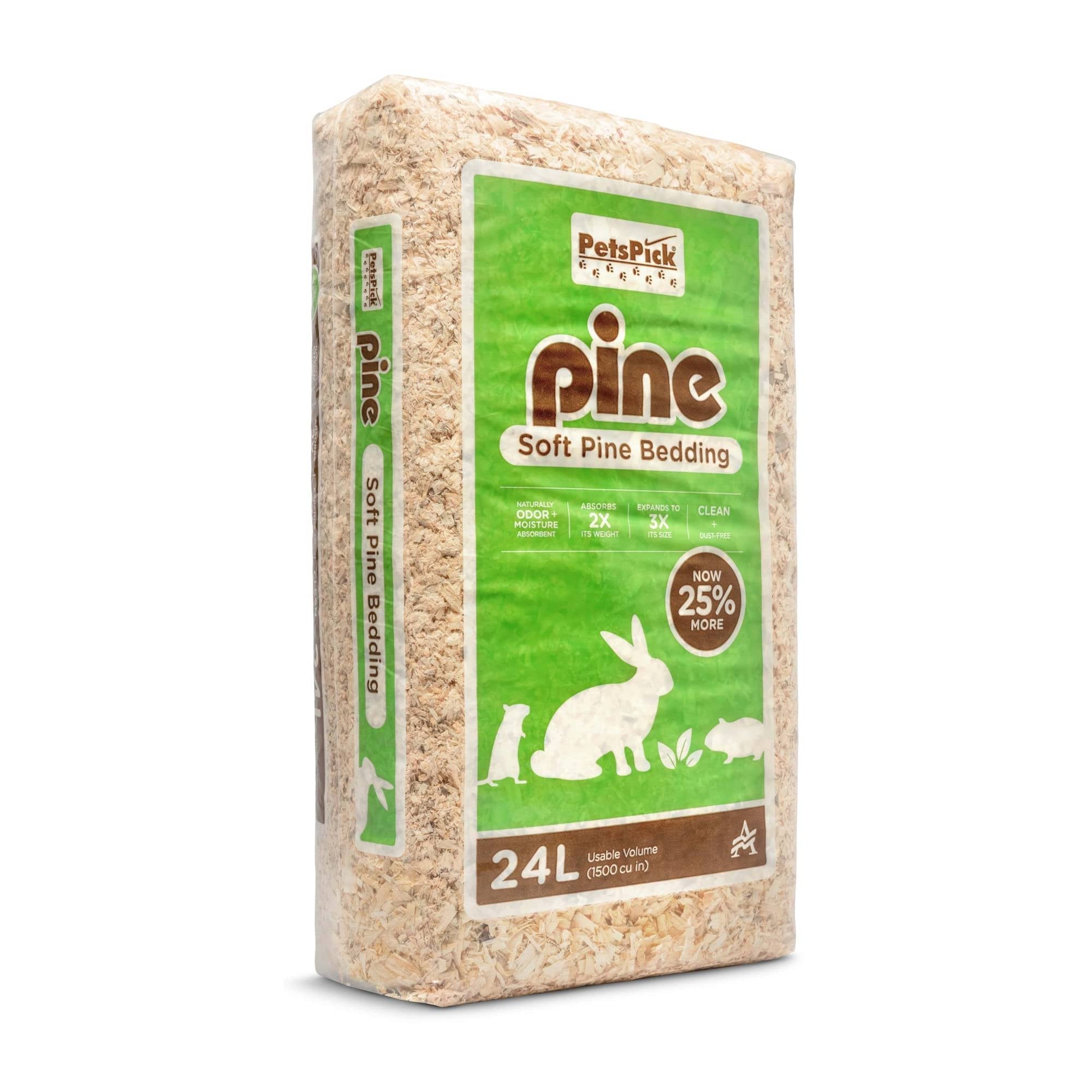 PetsPick - Pine Bedding 24LSuperpets Trading