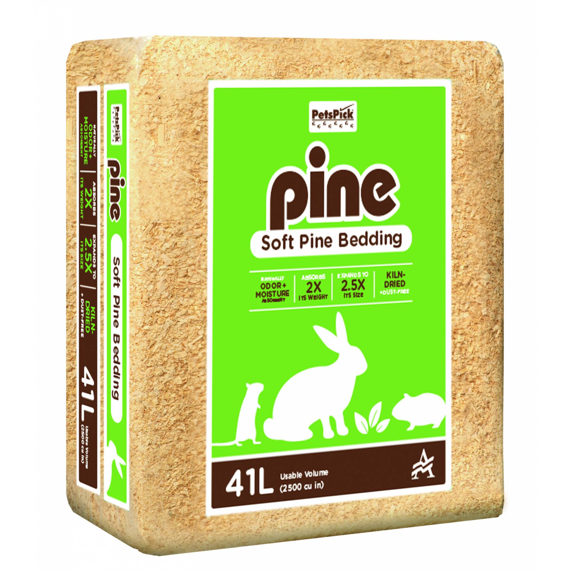 PetsPick - Pine Bedding 41LSuperpets Trading