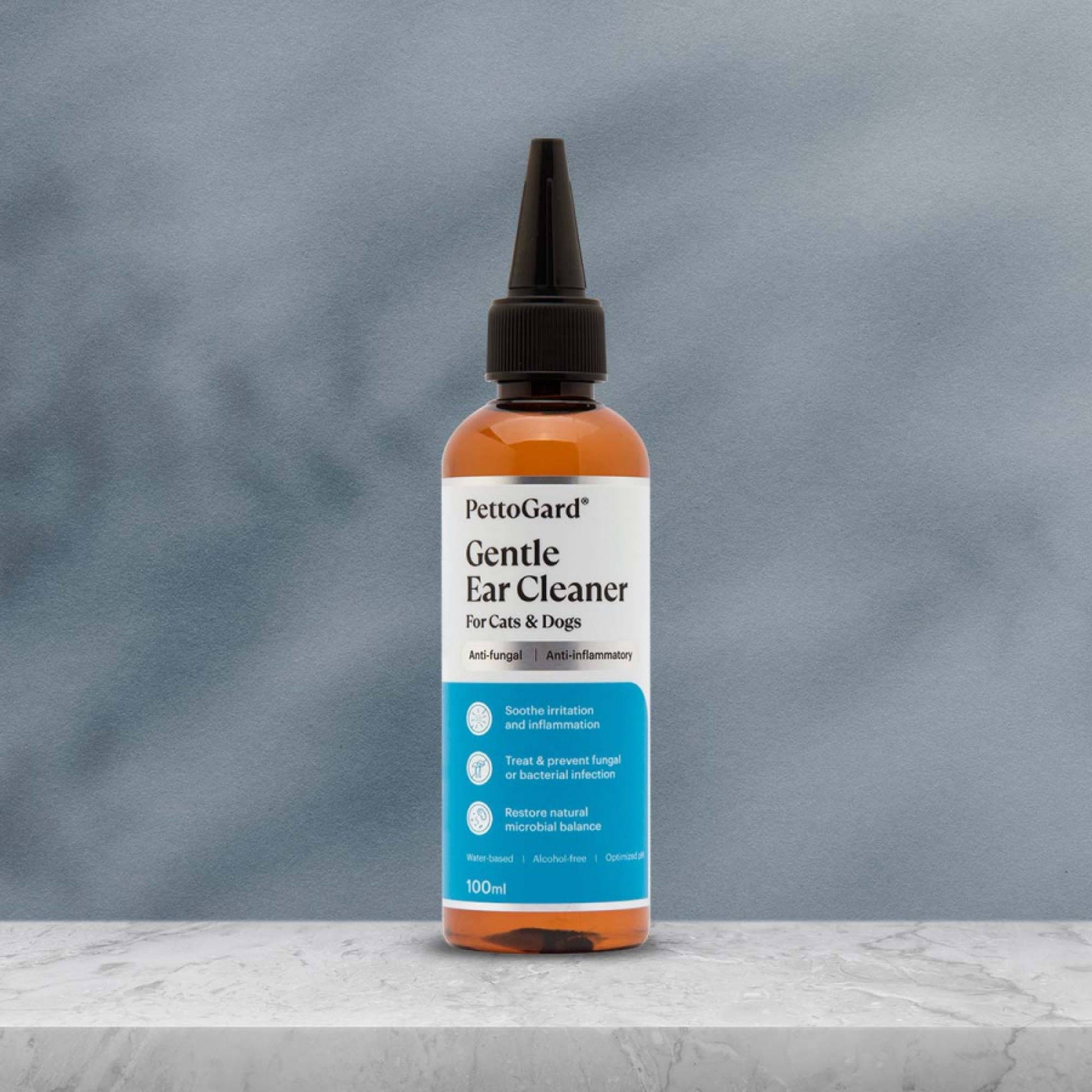 PettoGard® Gentle Ear Cleaner For Cats & Dogs 100mlSuperpets Trading