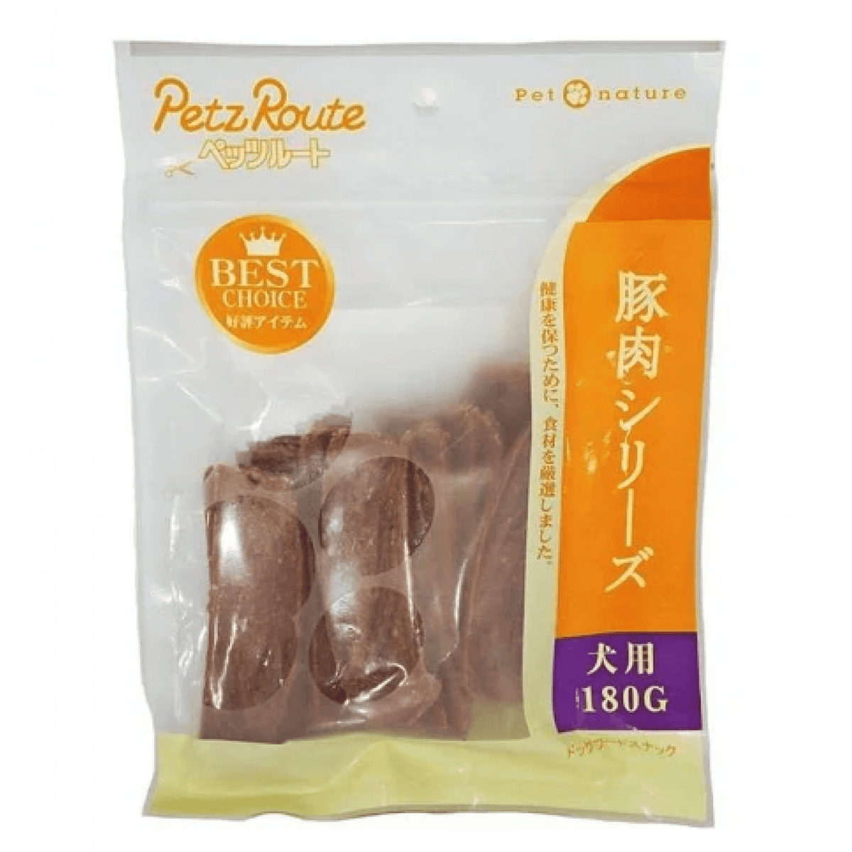 Petz Route Stick Pork Dog Treats 180gSuperpets Trading