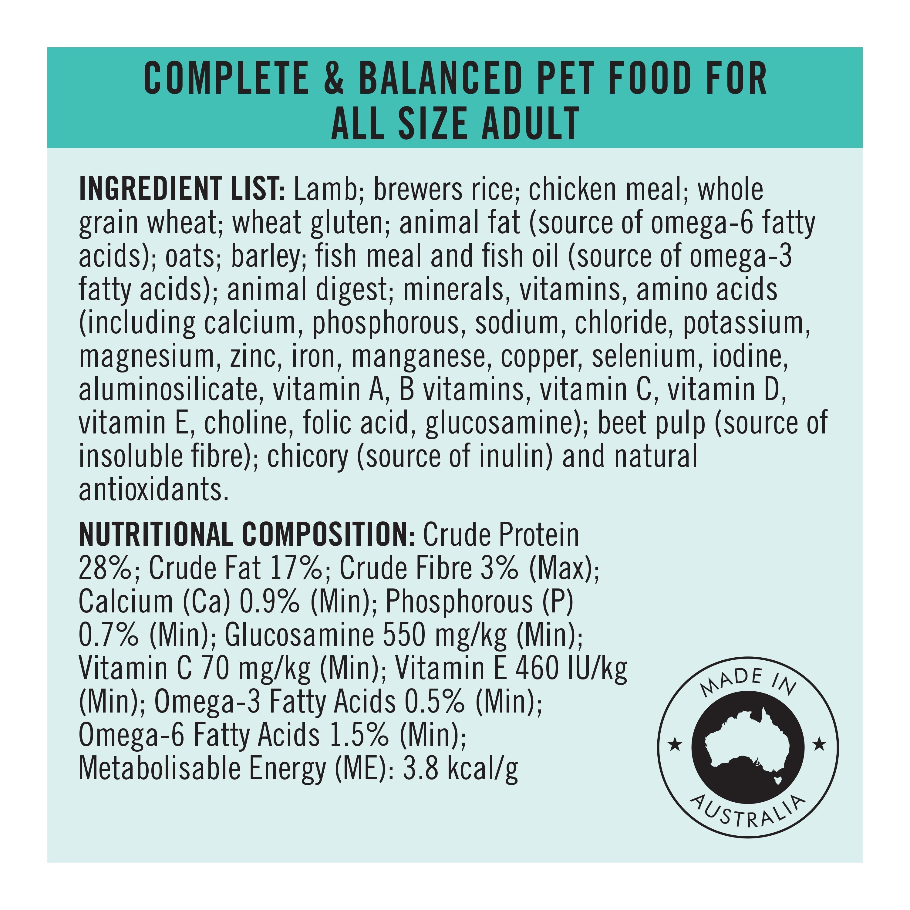 Pro Plan Dog Food Sensitive Stomach & Digestion lamb