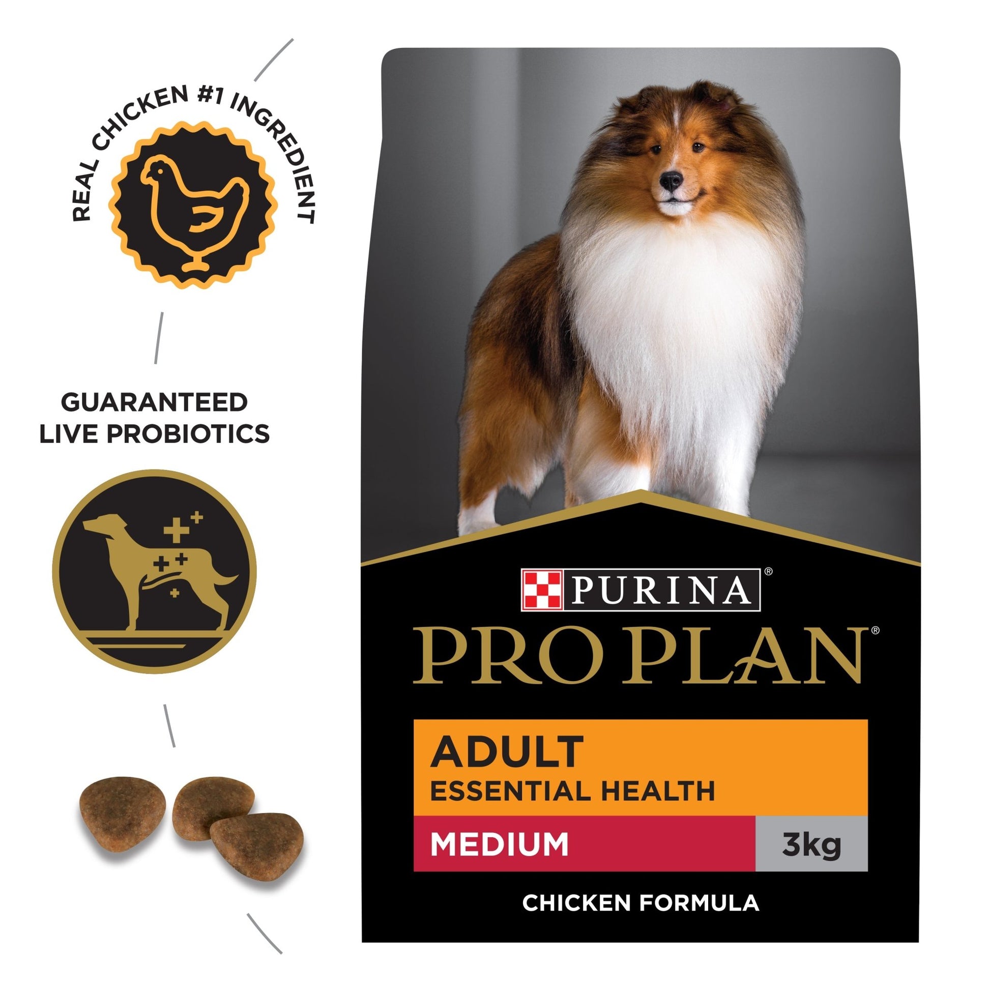 Pro Plan Adult Dog Chicken - MediumDogsSuperpets Trading