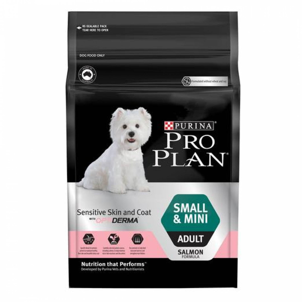 PRO PLAN - Canine Adult - Optiderma Salmon (Small & Mini Adult Breed) 2.5kgDogsSuperpets Trading