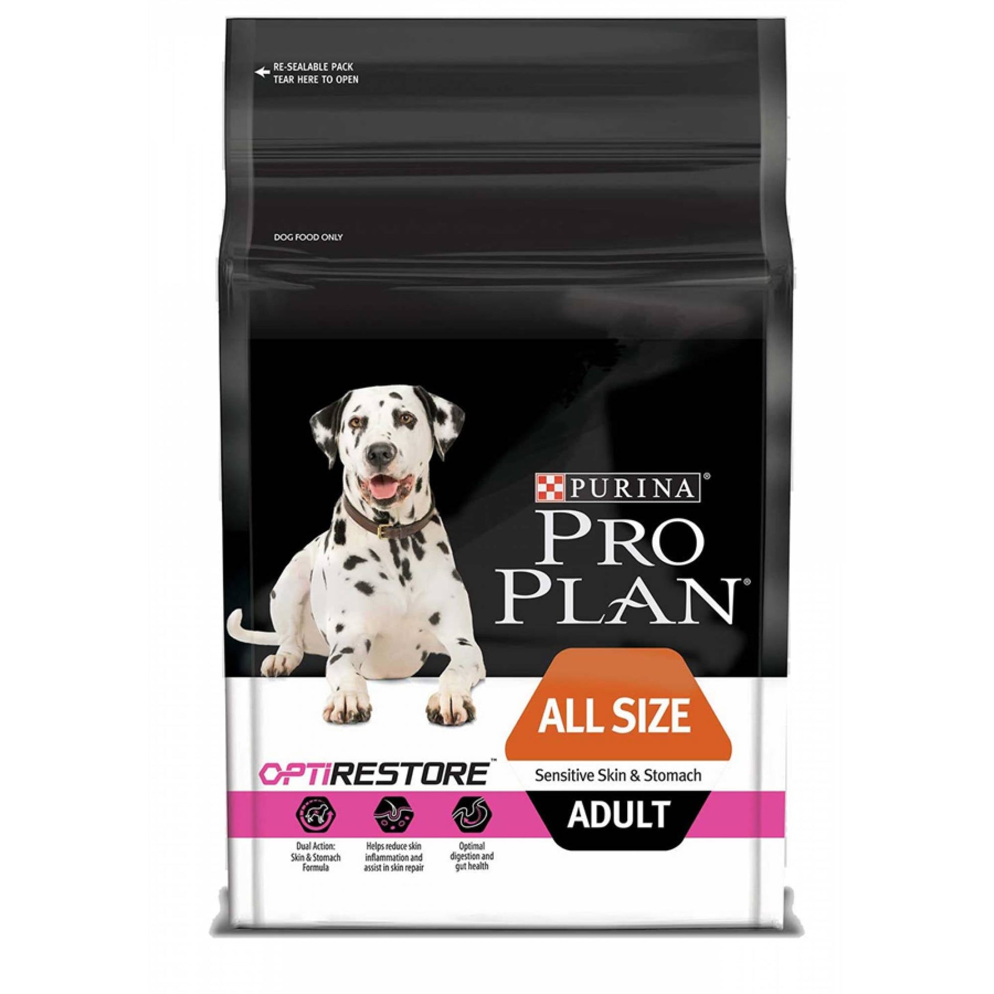 PRO PLAN - Canine All Life Stages - Adult Sensitive Skin & Stomach with OPTIRESTORE 2.5kgSuperpets Trading