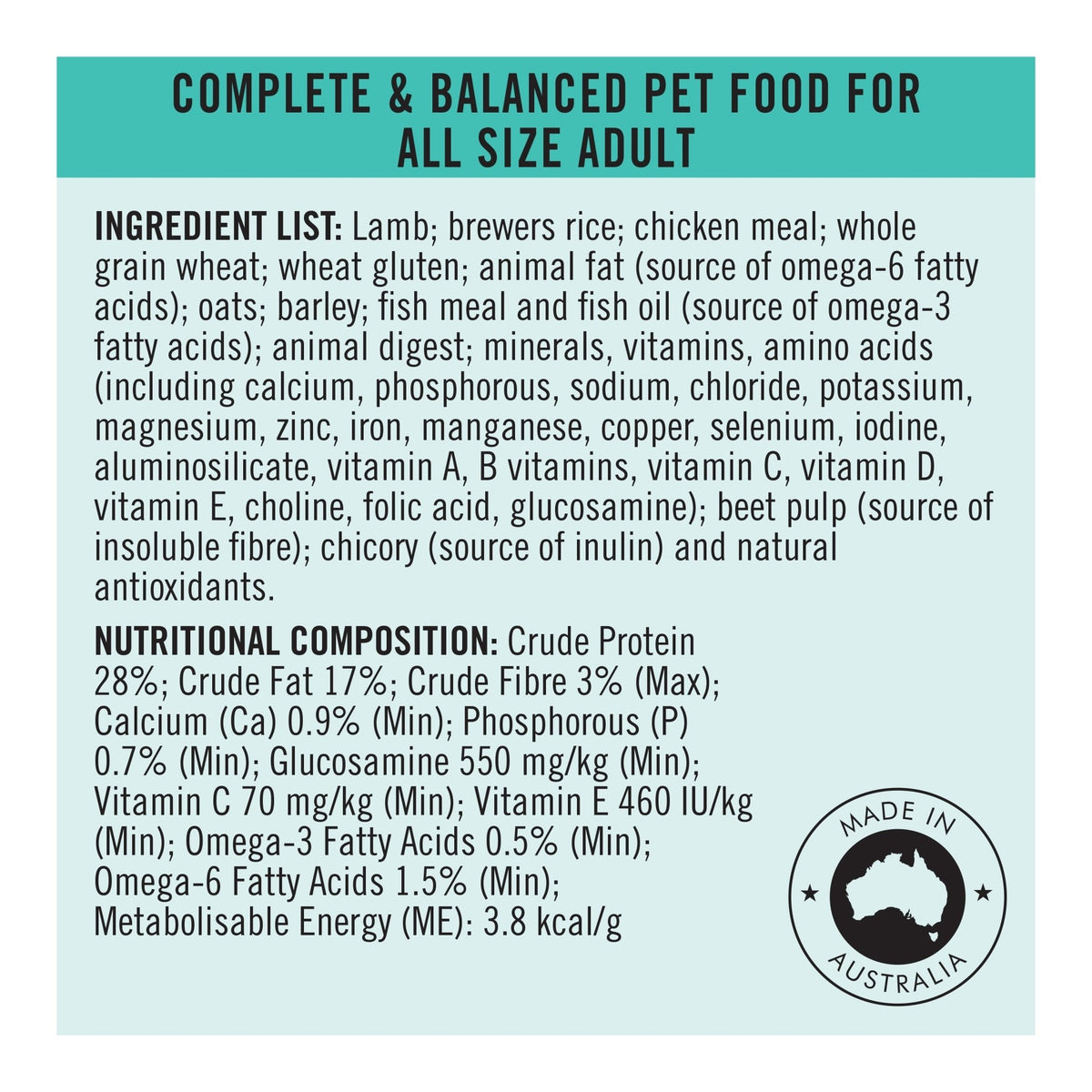Pro Plan Dog Food Sensitive Stomach & Digestion lambDogsSuperpets Trading