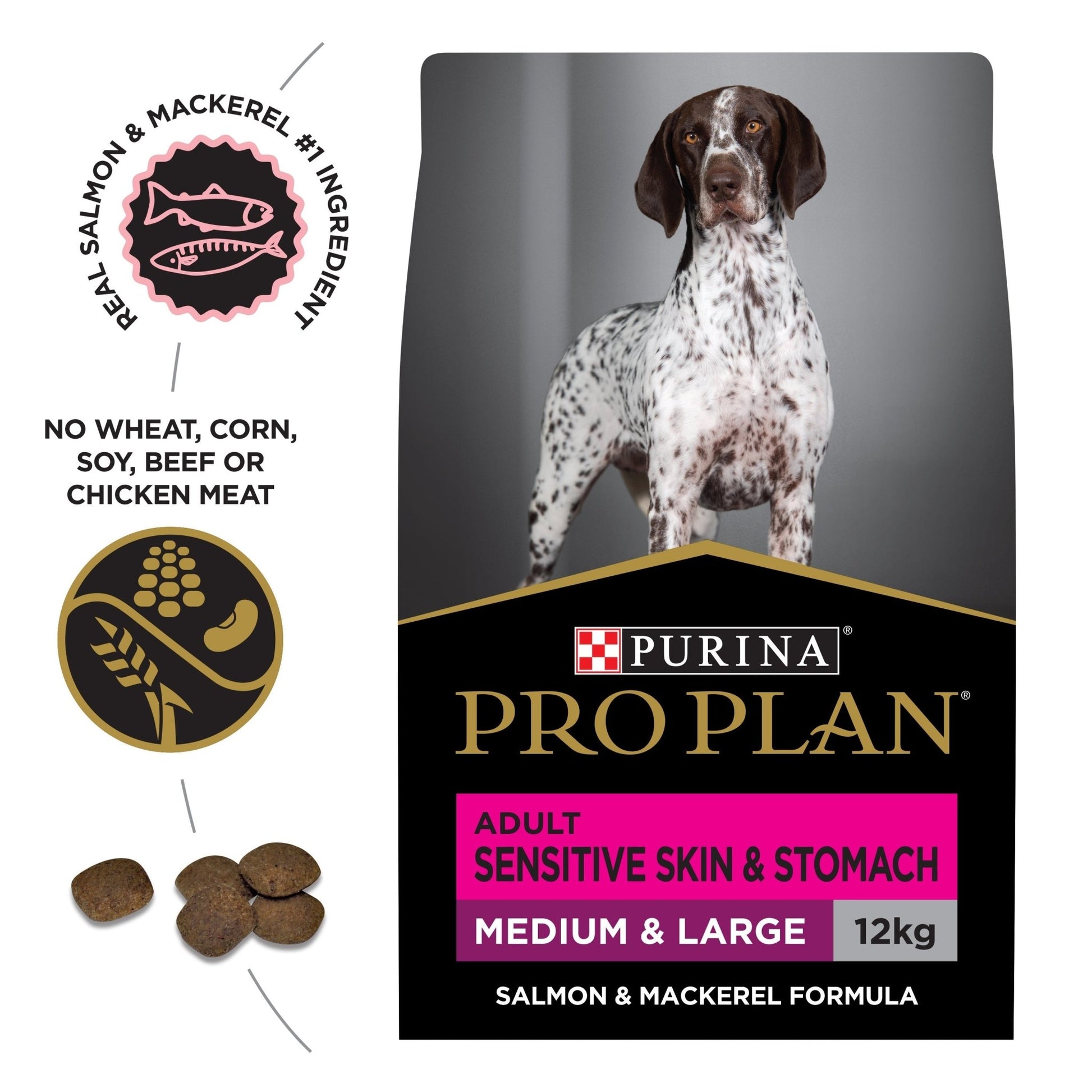 Pro Plan Dog Food Sensitive Stomach & Digestion Medium and LargeDogsSuperpets Trading