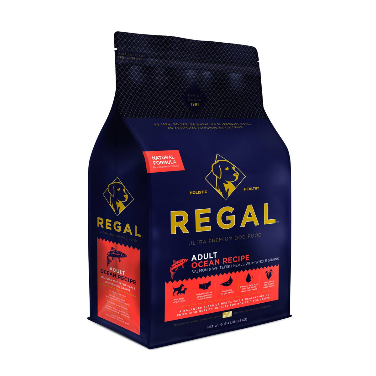 Regal - Cannie Adult - Ocean Recipe (Salmon) 4lbsDogsSuperpets Trading