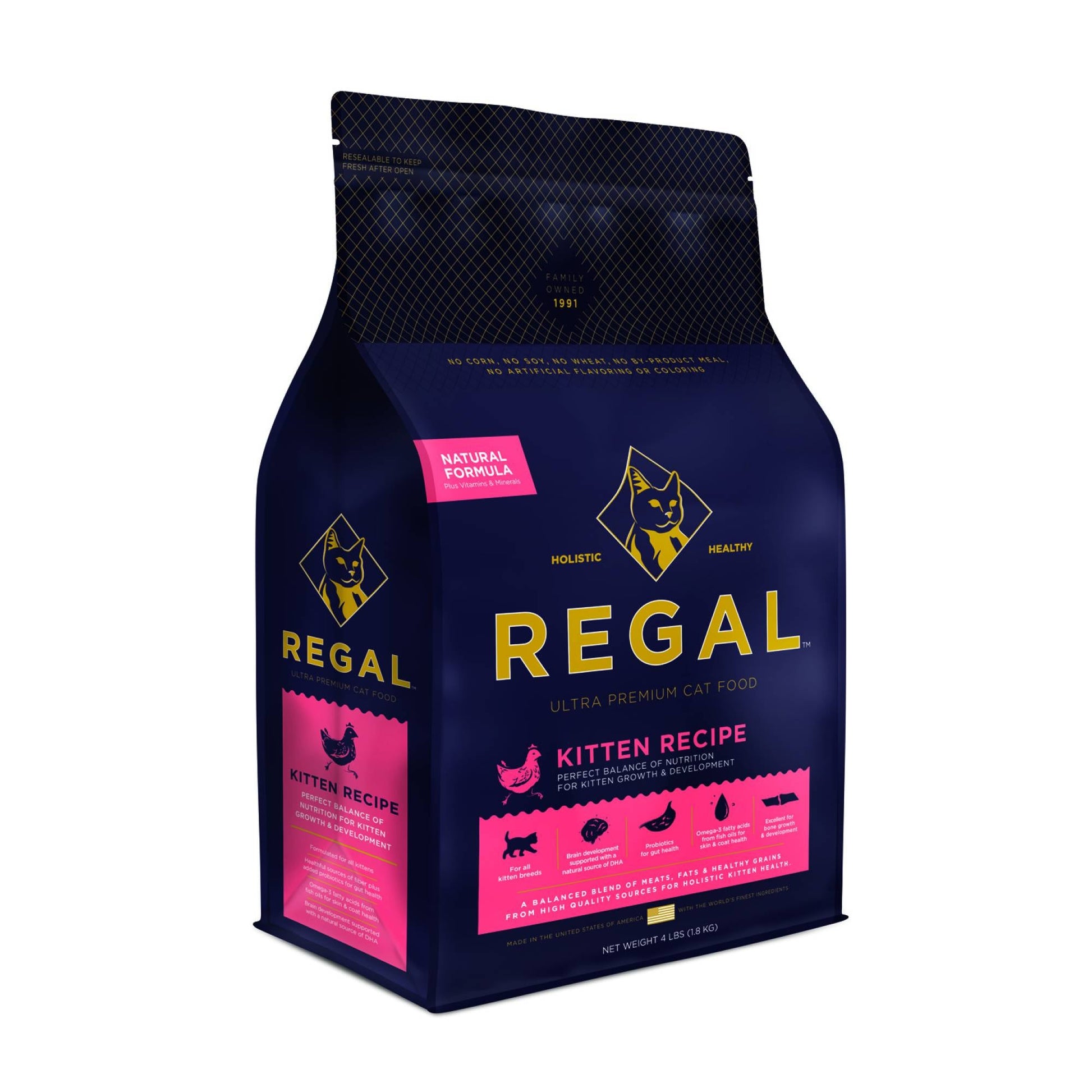 Regal - Feline Kitten - Kitten Recipe 4lbsCatsSuperpets Trading