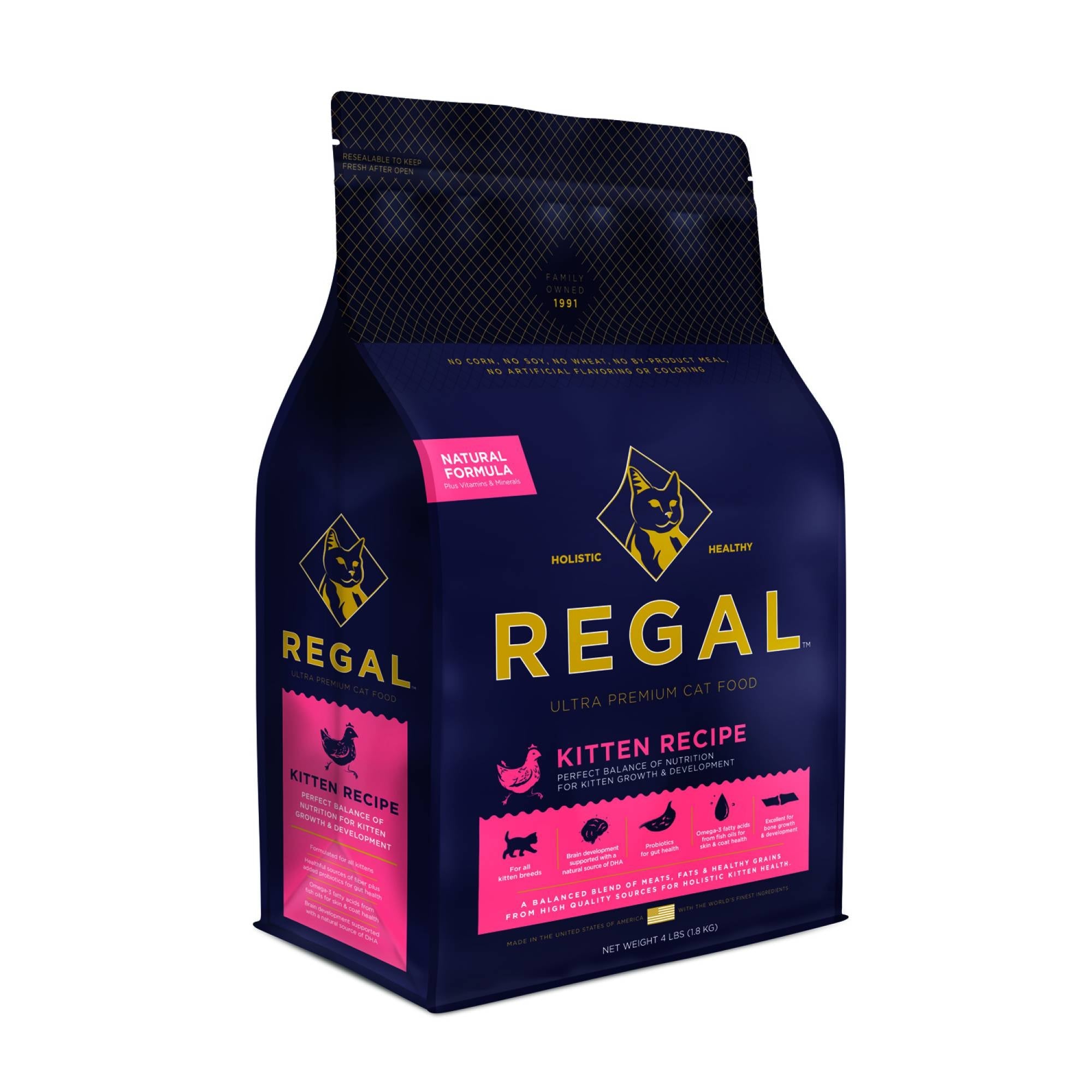 Regal - Feline Kitten - Kitten Recipe 4lbsCatsSuperpets Trading