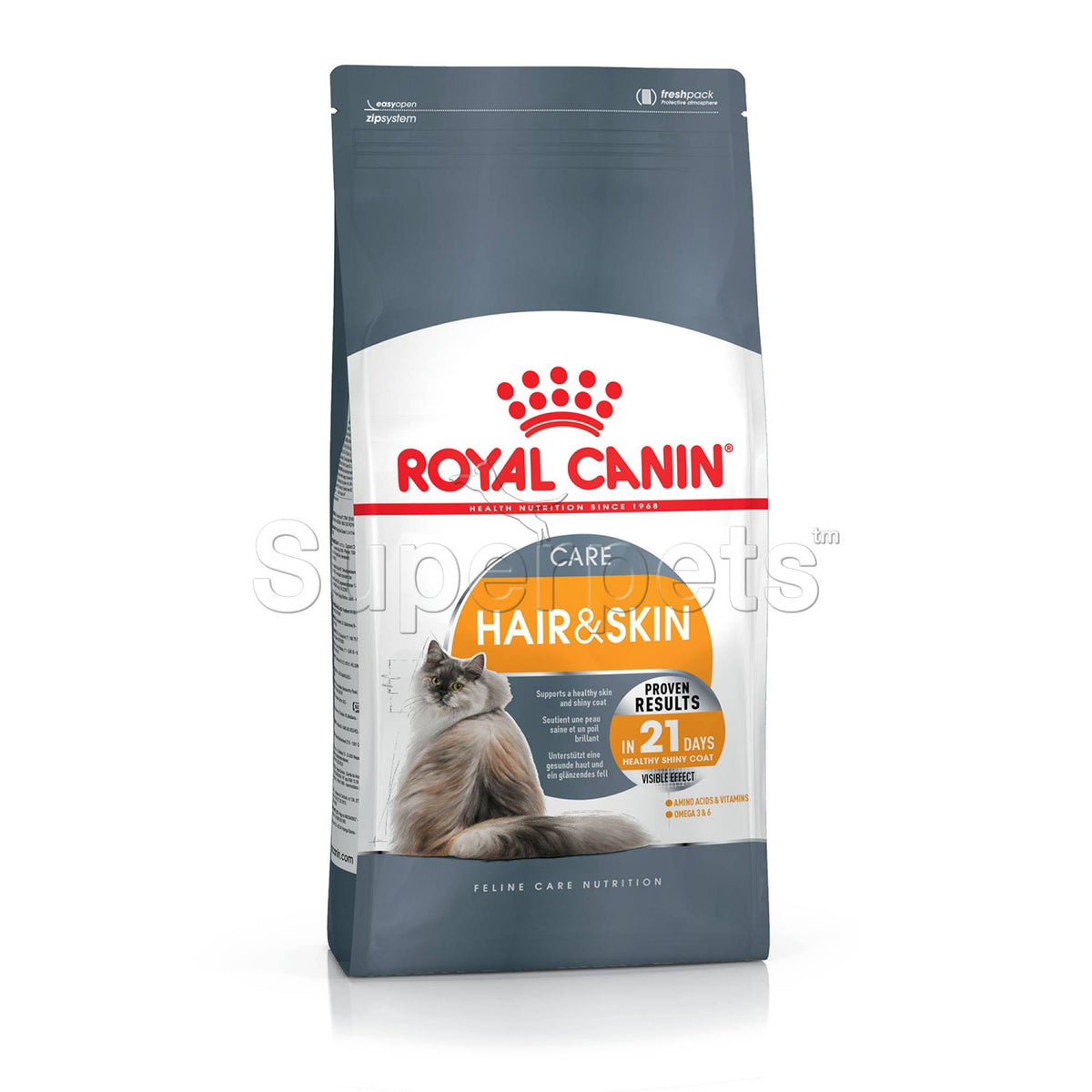 Royal Canin Cat Adult - Hair & Skin CareSuperpets Trading