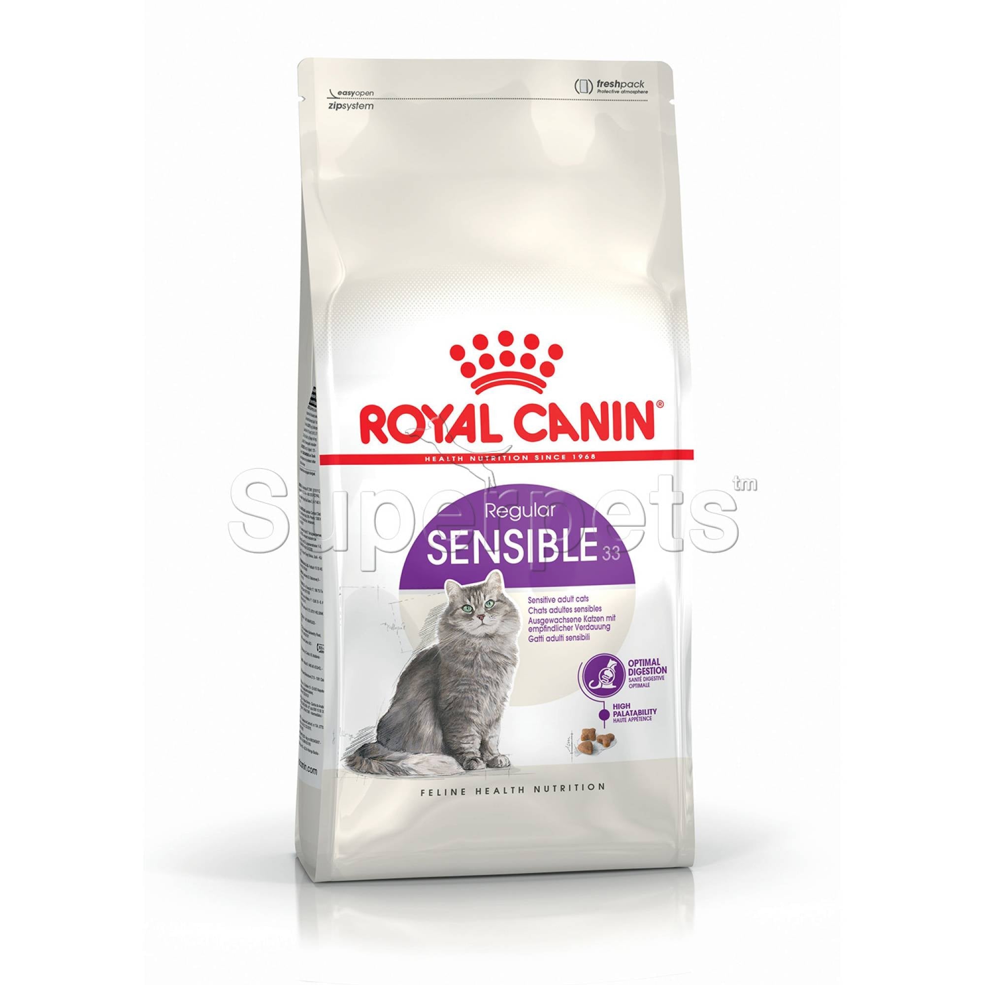 Royal Canin - Cat Adult - Regular Sensible 33 400gDogsSuperpets Trading