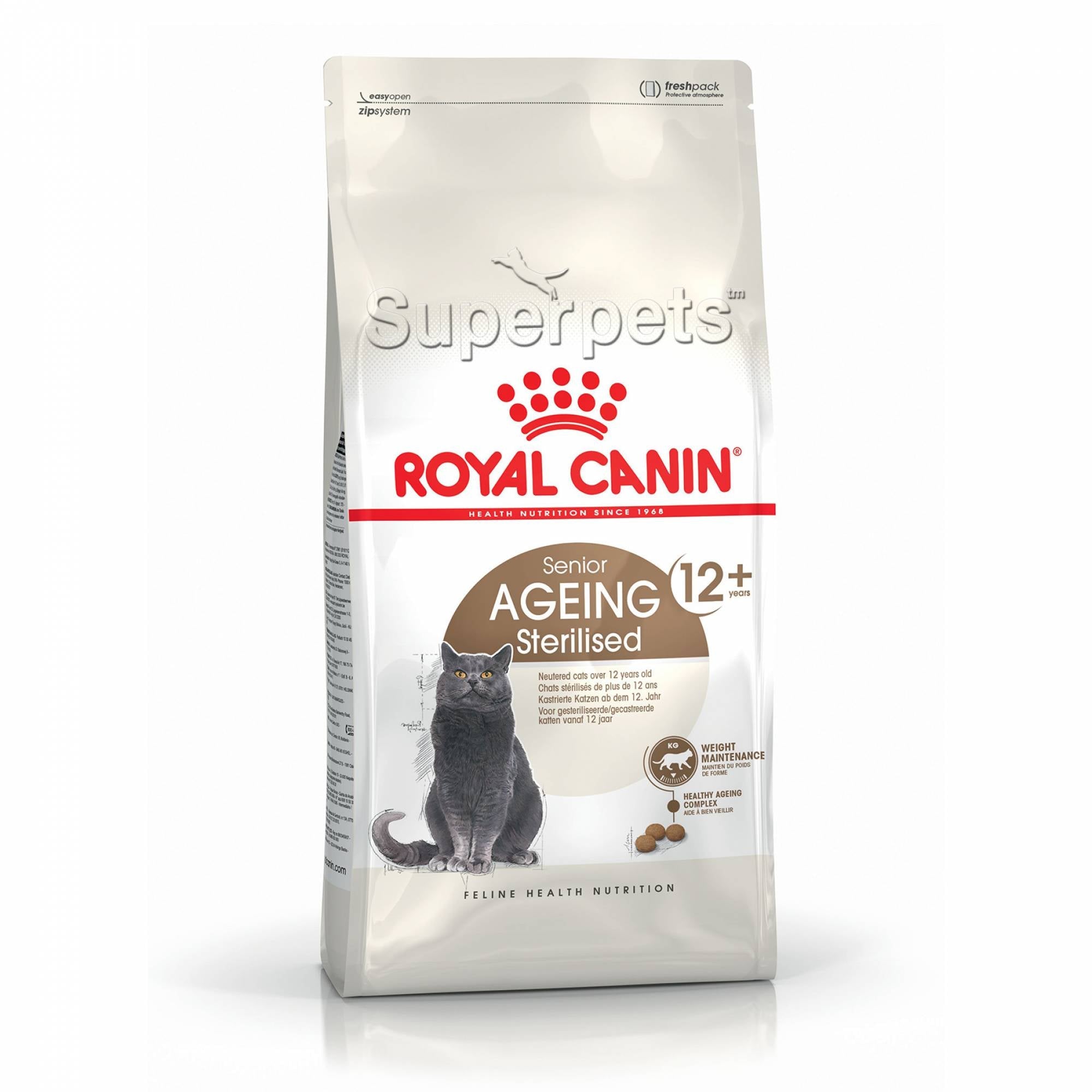Royal Canin - Cat Adult - Senior Ageing Sterilised 12+ Years 2kgCatsSuperpets Trading