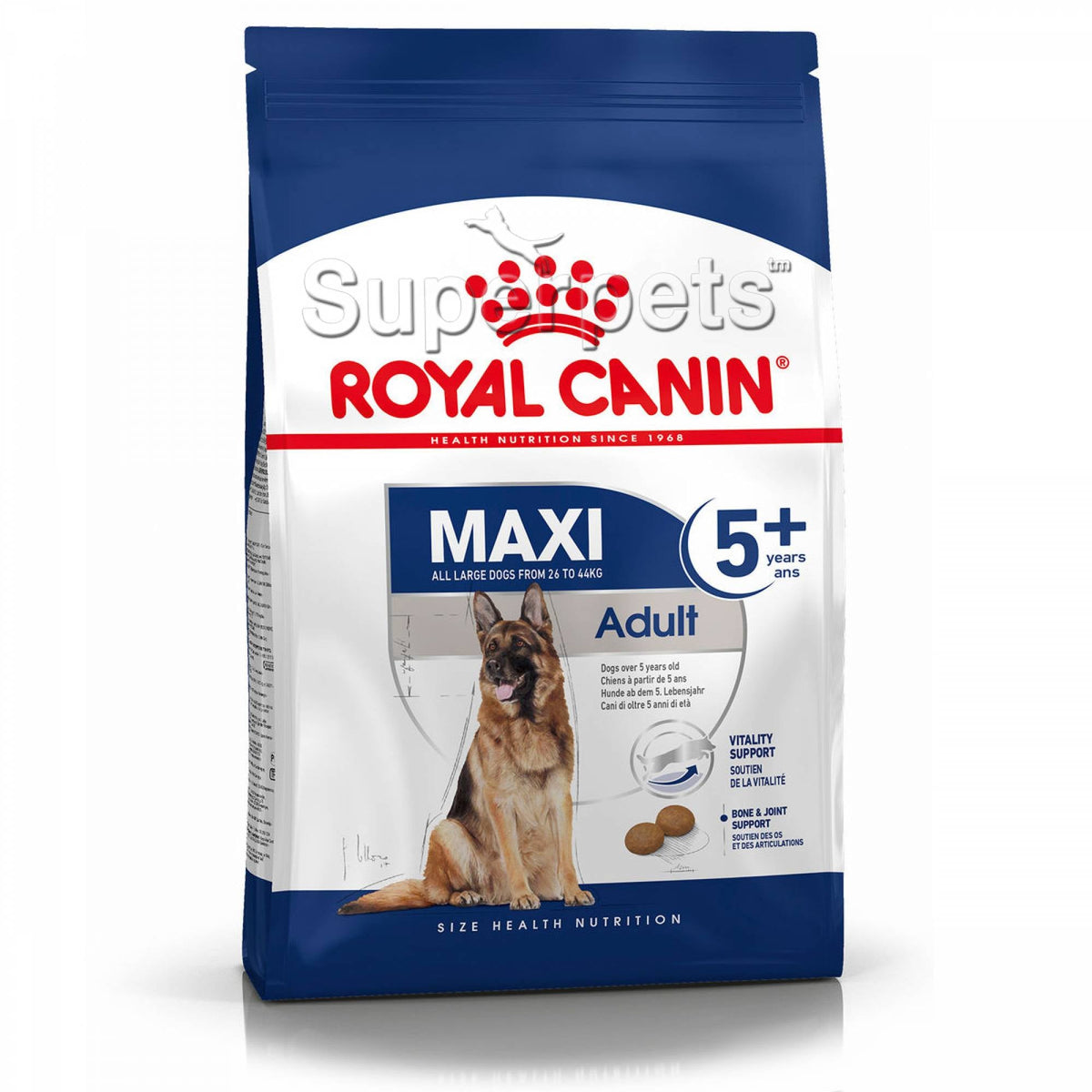 Royal Canin - Dog Adult - Maxi 5+ Years (26-44kg) 15kgSuperpets Trading