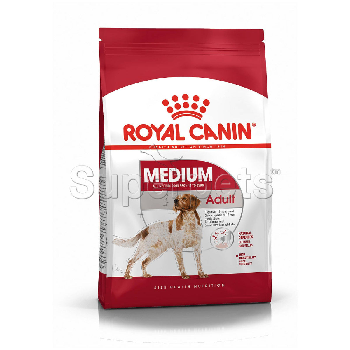 Royal Canin - Dog Adult - Medium (11-25kg) 4kgDogsSuperpets Trading